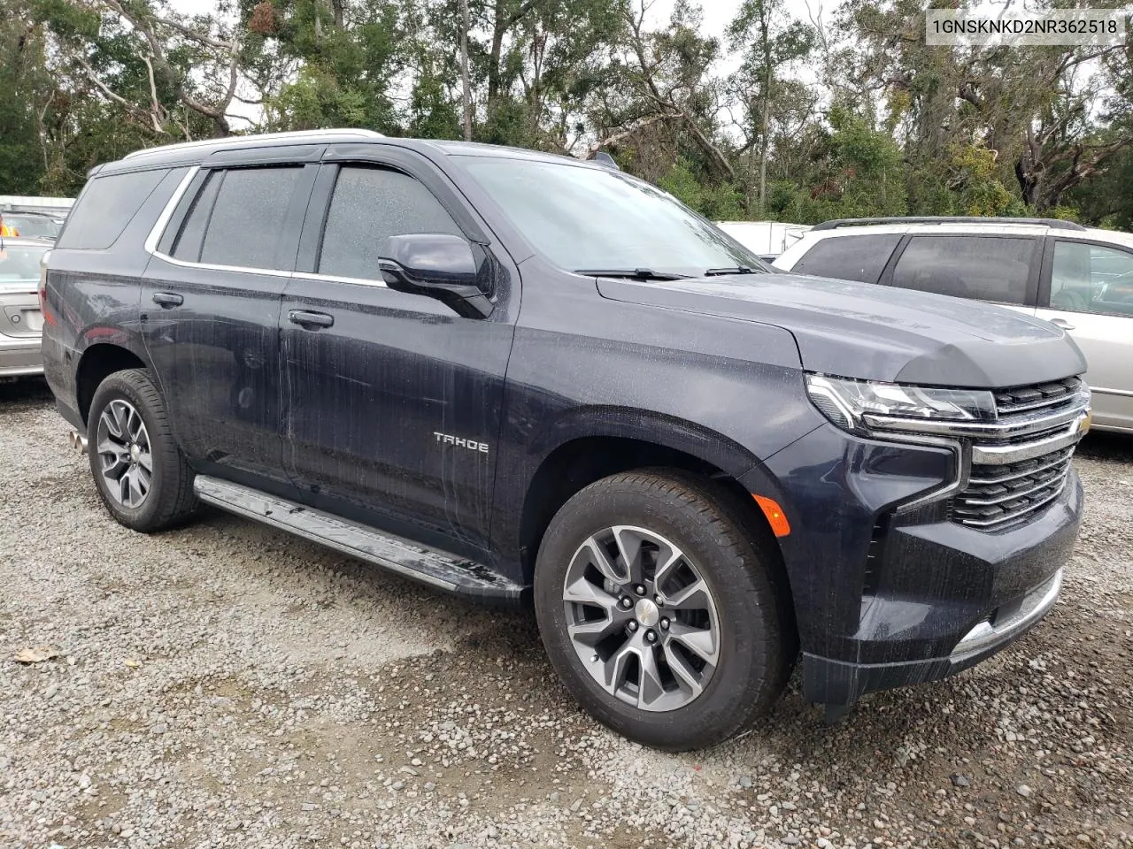 2022 Chevrolet Tahoe K1500 Lt VIN: 1GNSKNKD2NR362518 Lot: 79811014