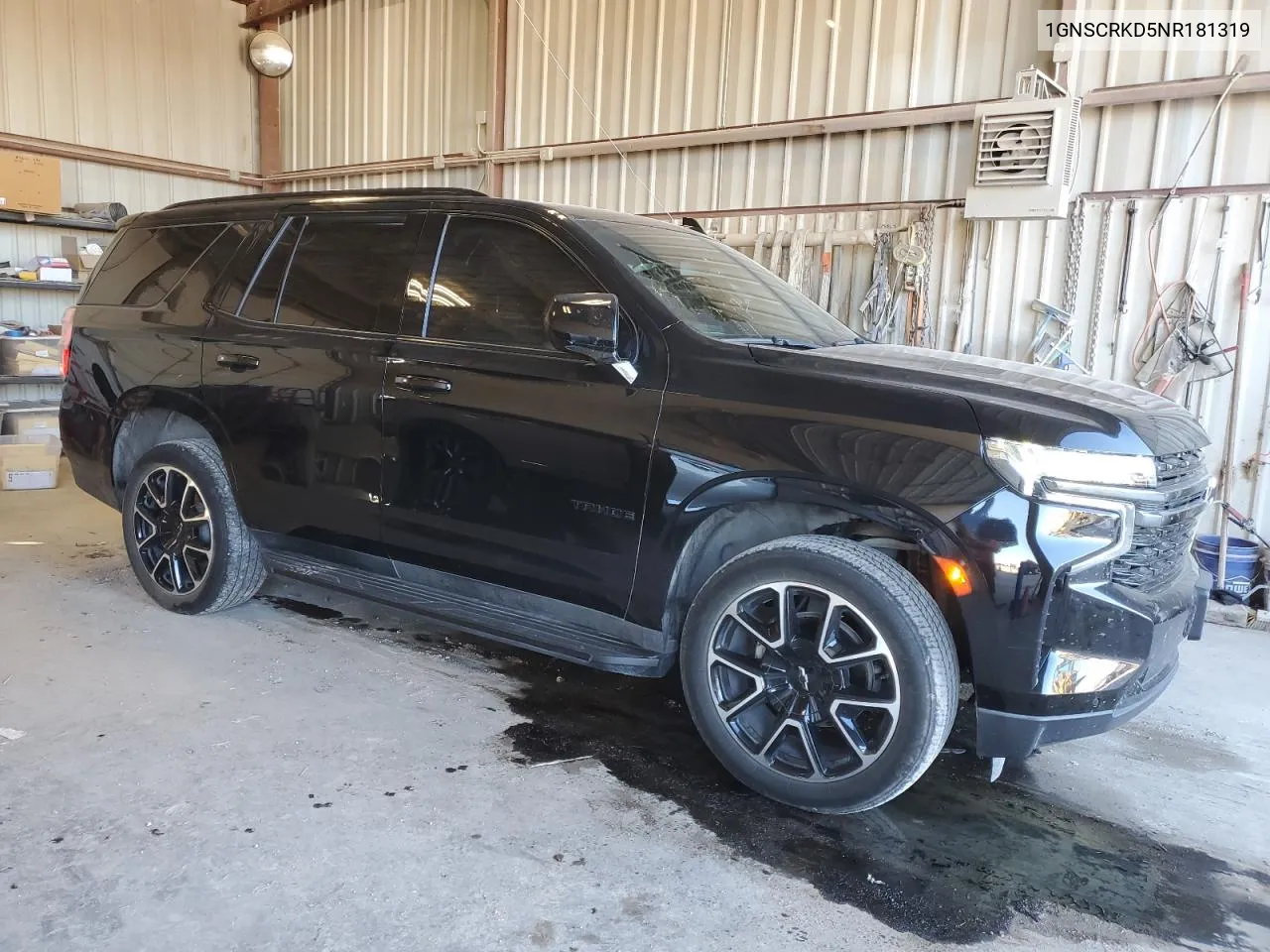 2022 Chevrolet Tahoe C1500 Rst VIN: 1GNSCRKD5NR181319 Lot: 80559434