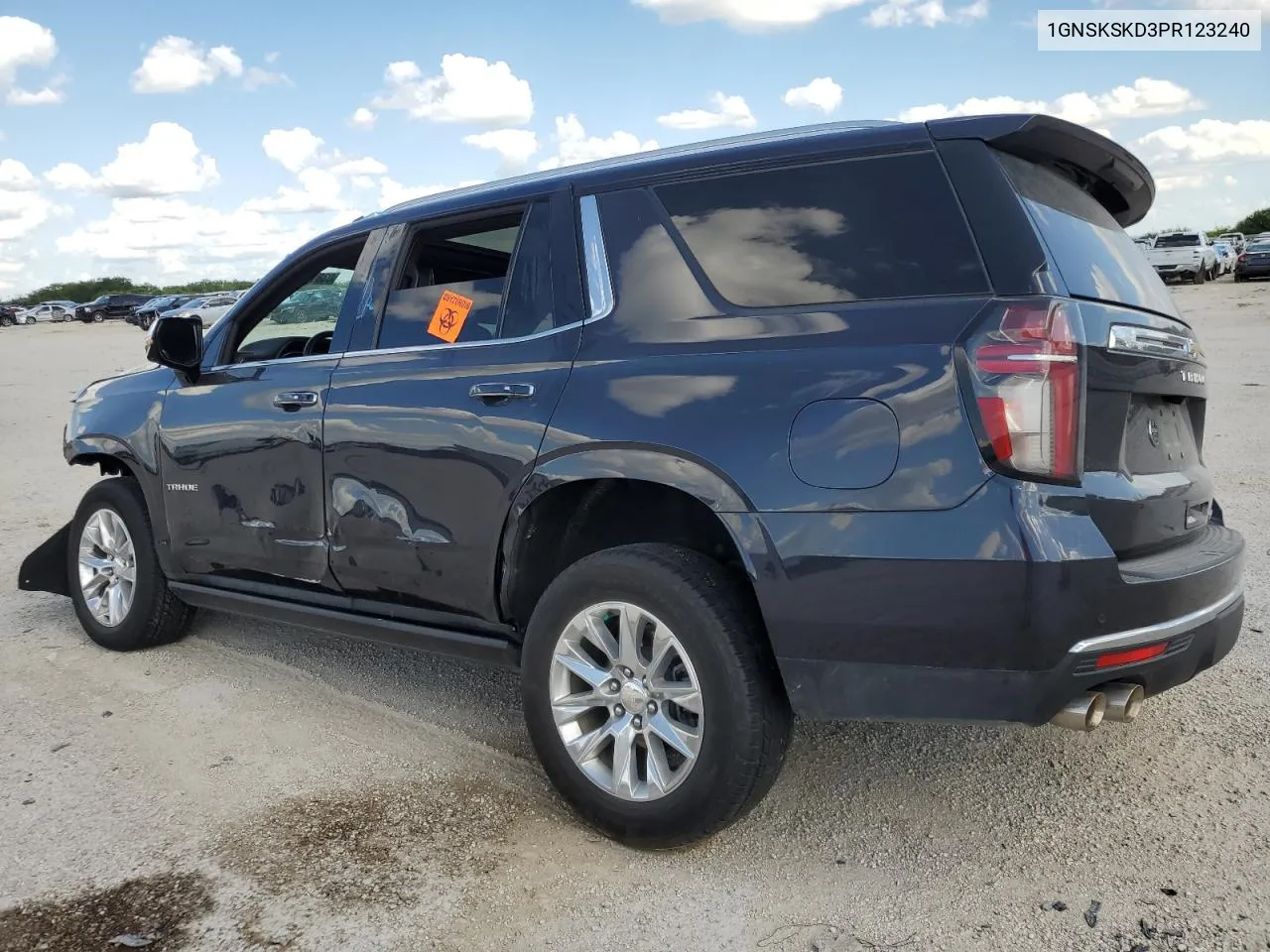 2023 Chevrolet Tahoe K1500 Premier VIN: 1GNSKSKD3PR123240 Lot: 60381054