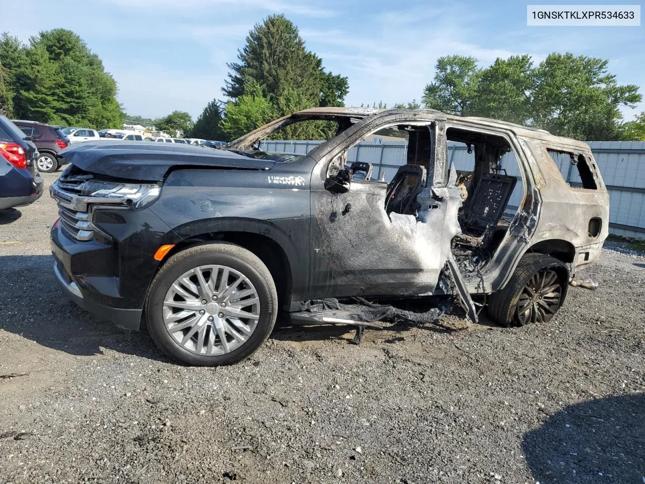 2023 Chevrolet Tahoe K1500 High Country VIN: 1GNSKTKLXPR534633 Lot: 62272664