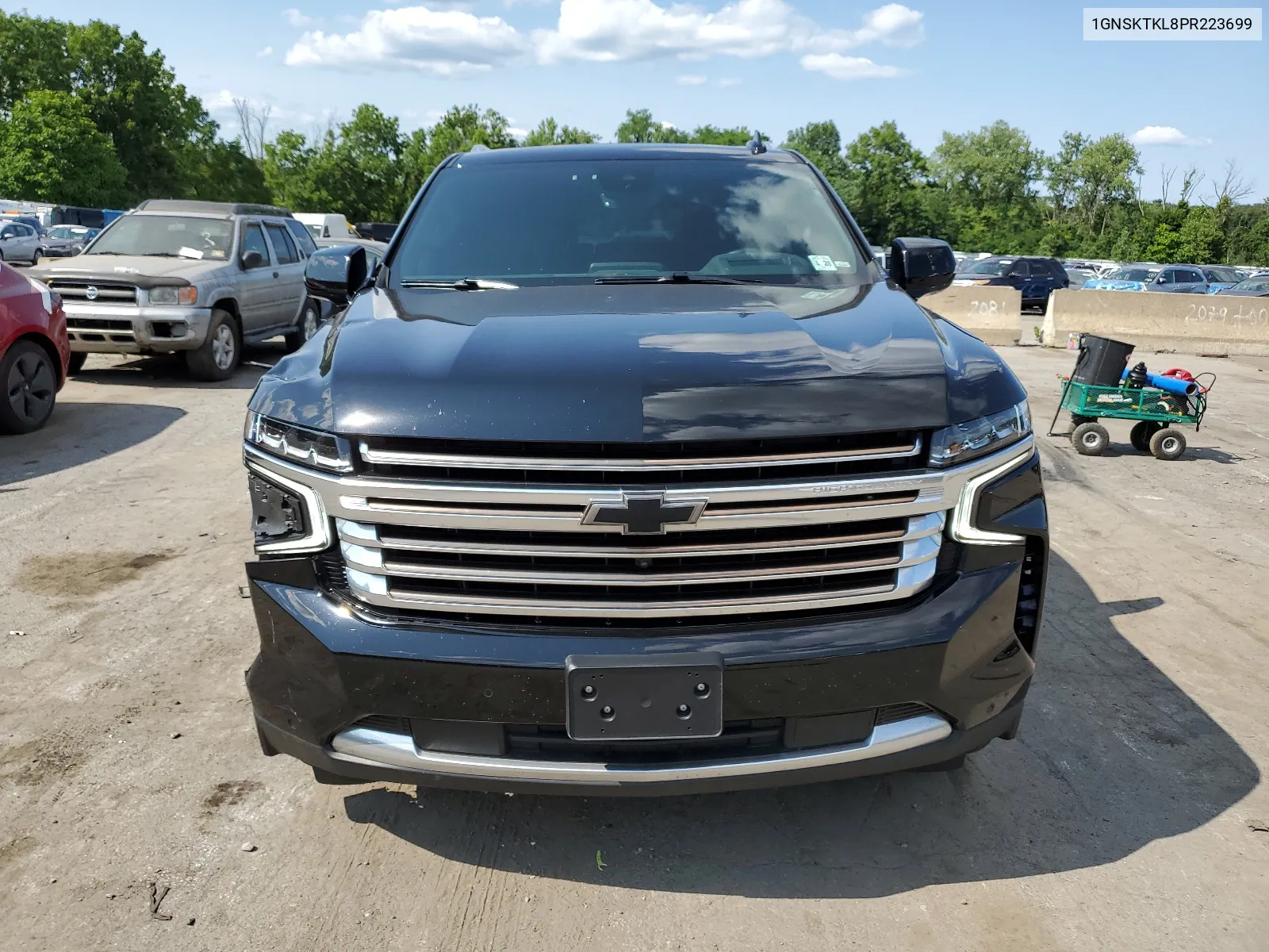 2023 Chevrolet Tahoe K1500 High Country VIN: 1GNSKTKL8PR223699 Lot: 64943014