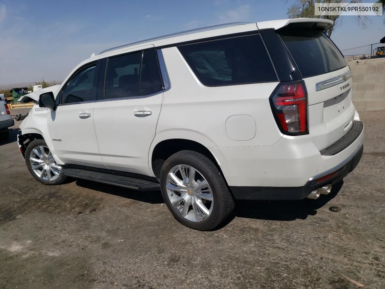 2023 Chevrolet Tahoe K1500 High Country VIN: 1GNSKTKL9PR550192 Lot: 73038414