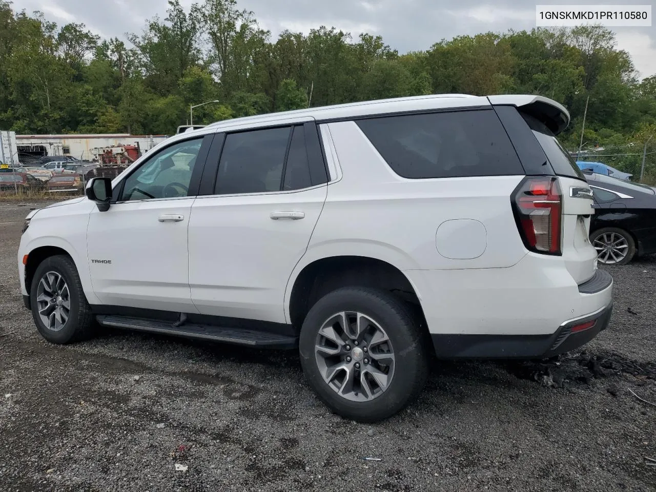 2023 Chevrolet Tahoe K1500 Ls VIN: 1GNSKMKD1PR110580 Lot: 73489284