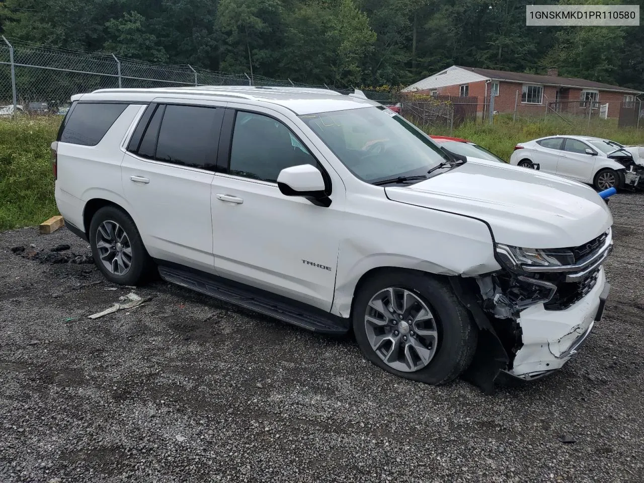 2023 Chevrolet Tahoe K1500 Ls VIN: 1GNSKMKD1PR110580 Lot: 73489284