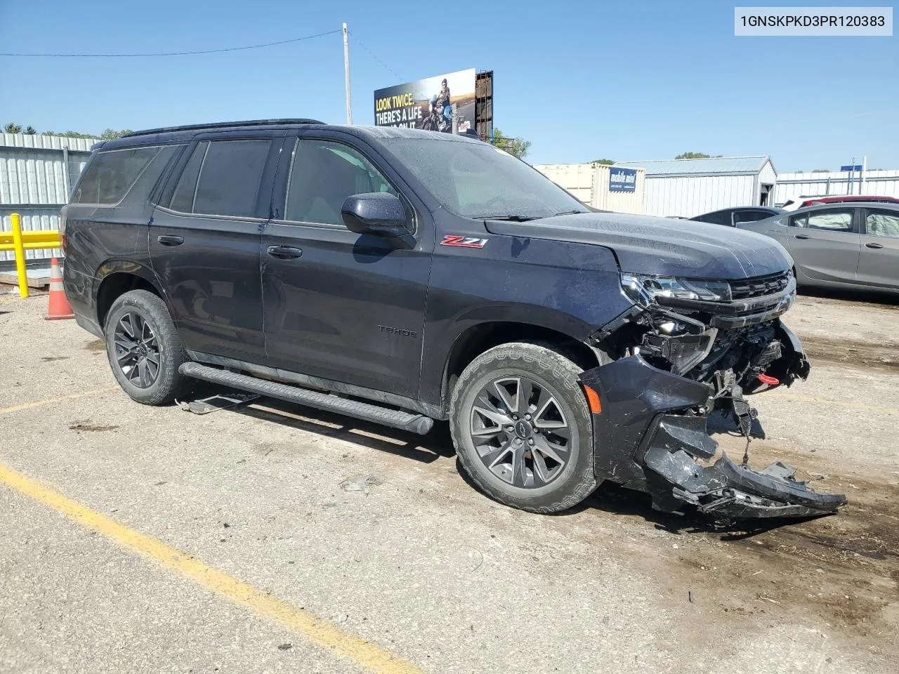 2023 Chevrolet Tahoe K1500 Z71 VIN: 1GNSKPKD3PR120383 Lot: 73733104