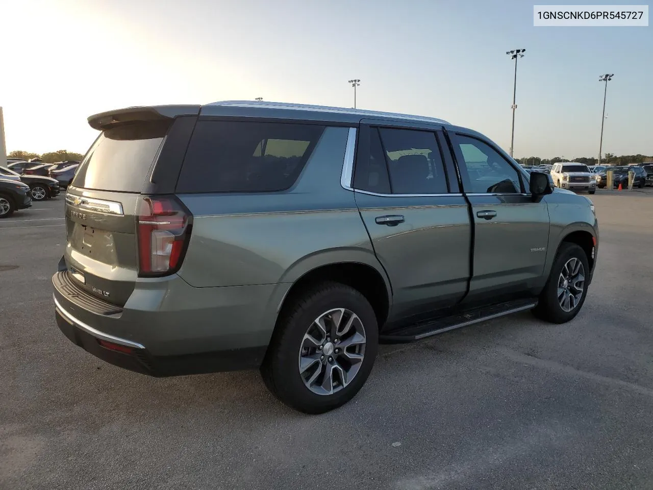 2023 Chevrolet Tahoe C1500 Lt VIN: 1GNSCNKD6PR545727 Lot: 74732004