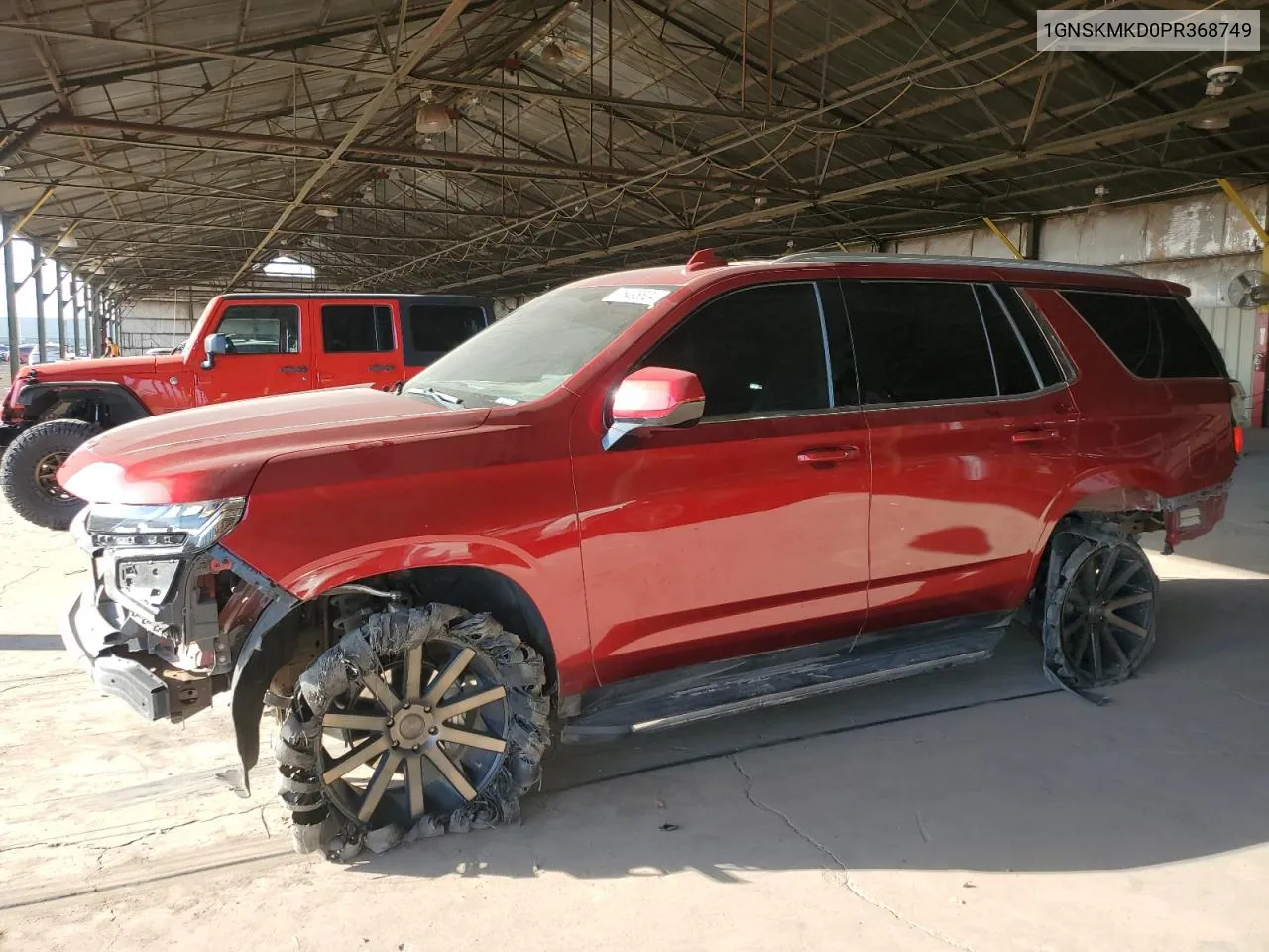 2023 Chevrolet Tahoe K1500 Ls VIN: 1GNSKMKD0PR368749 Lot: 75498624