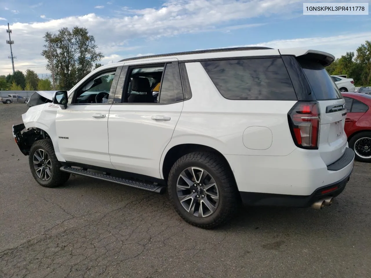 2023 Chevrolet Tahoe K1500 Z71 VIN: 1GNSKPKL3PR411778 Lot: 75912624