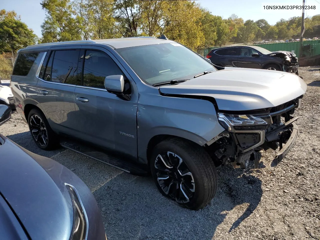 2023 Chevrolet Tahoe K1500 Ls VIN: 1GNSKMKD3PR392348 Lot: 75986914