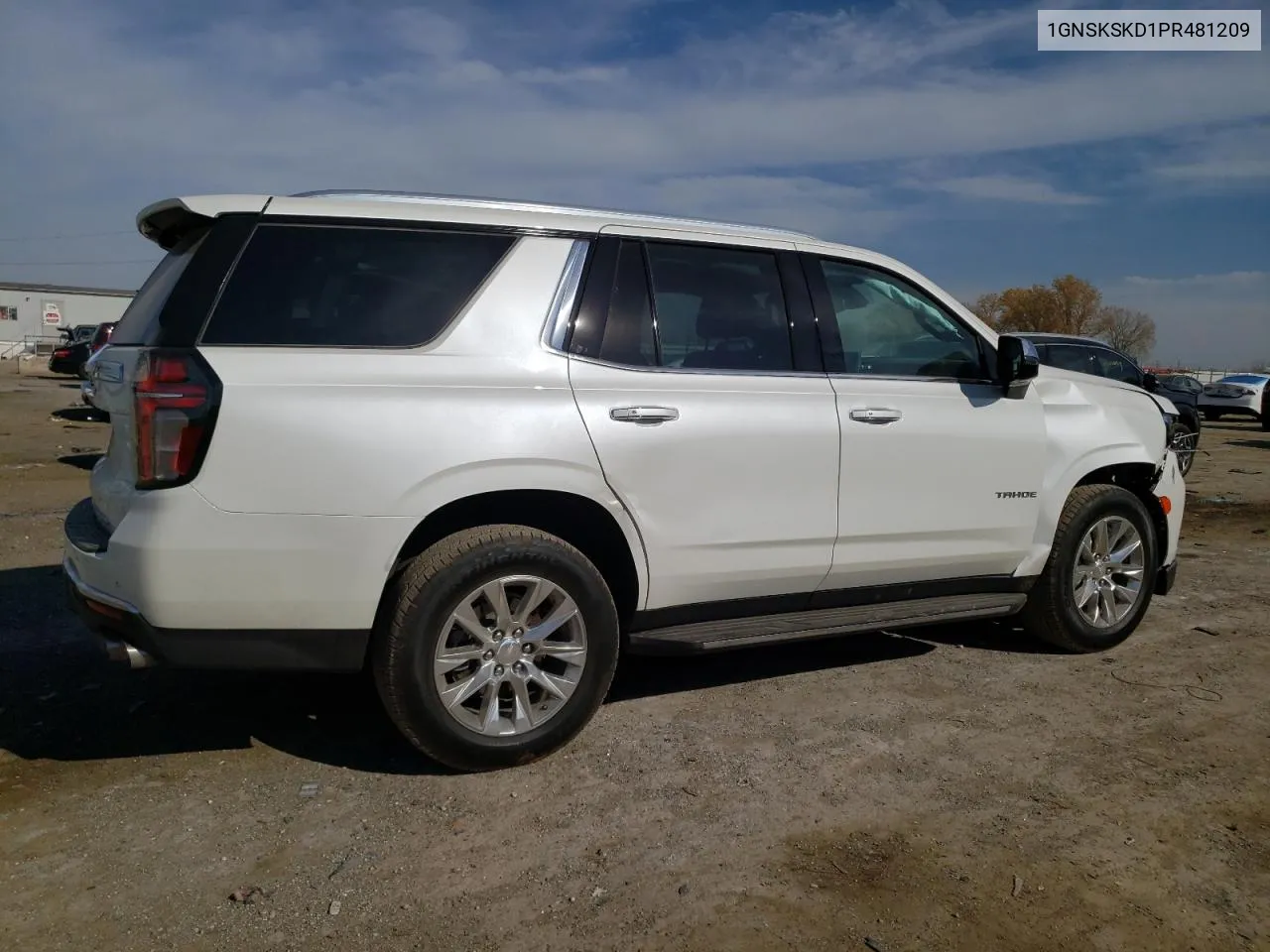 2023 Chevrolet Tahoe K1500 Premier VIN: 1GNSKSKD1PR481209 Lot: 76519674