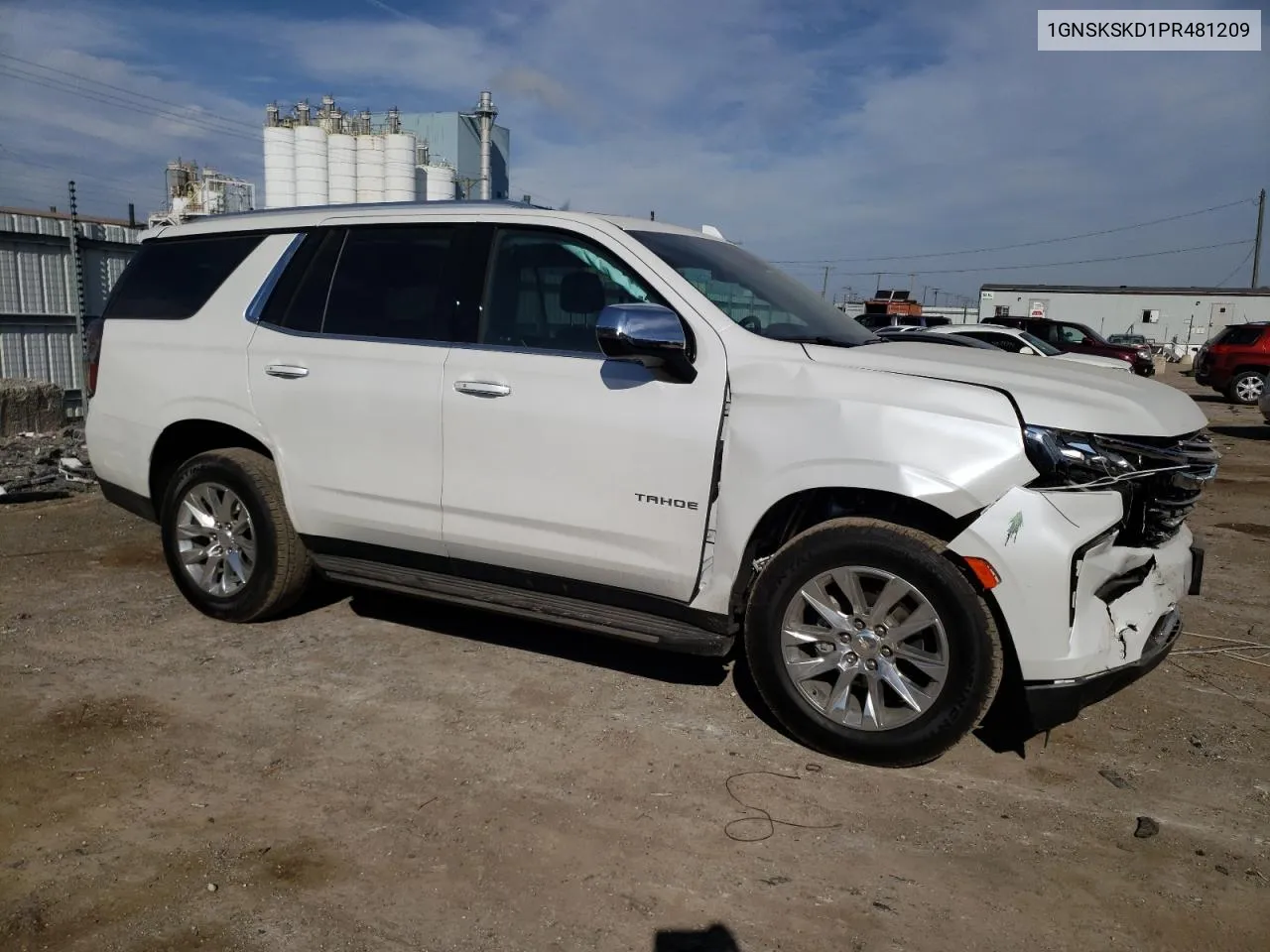 2023 Chevrolet Tahoe K1500 Premier VIN: 1GNSKSKD1PR481209 Lot: 76519674