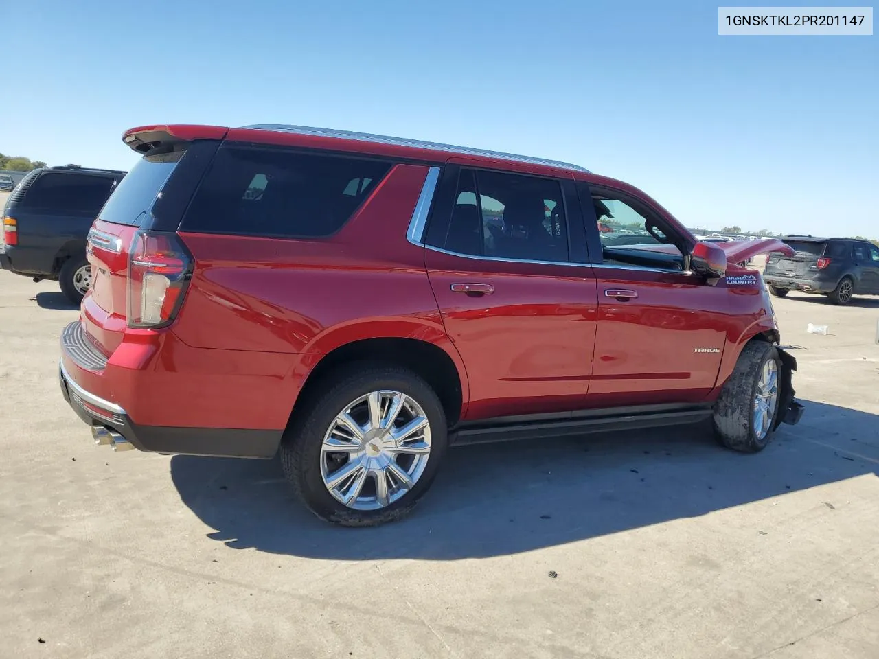 2023 Chevrolet Tahoe K1500 High Country VIN: 1GNSKTKL2PR201147 Lot: 79741054