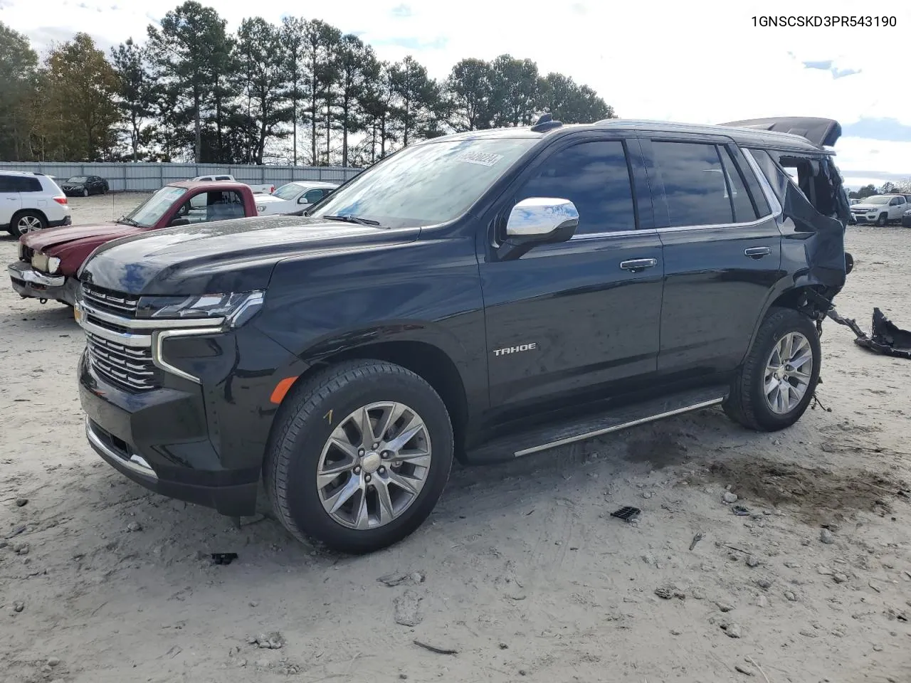 2023 Chevrolet Tahoe C1500 Premier VIN: 1GNSCSKD3PR543190 Lot: 80420224