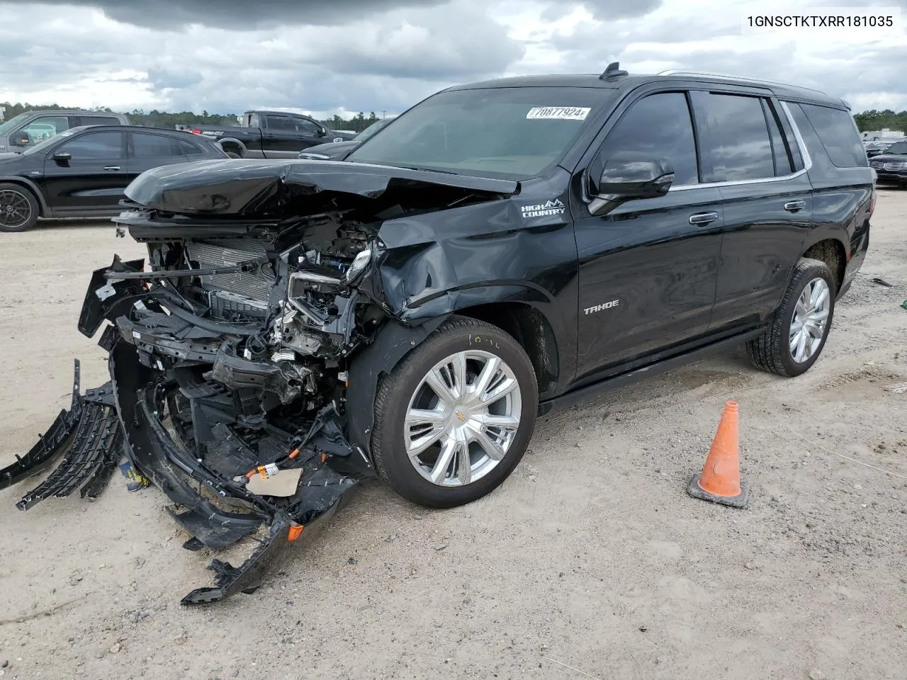 2024 Chevrolet Tahoe C1500 High Country VIN: 1GNSCTKTXRR181035 Lot: 70877924