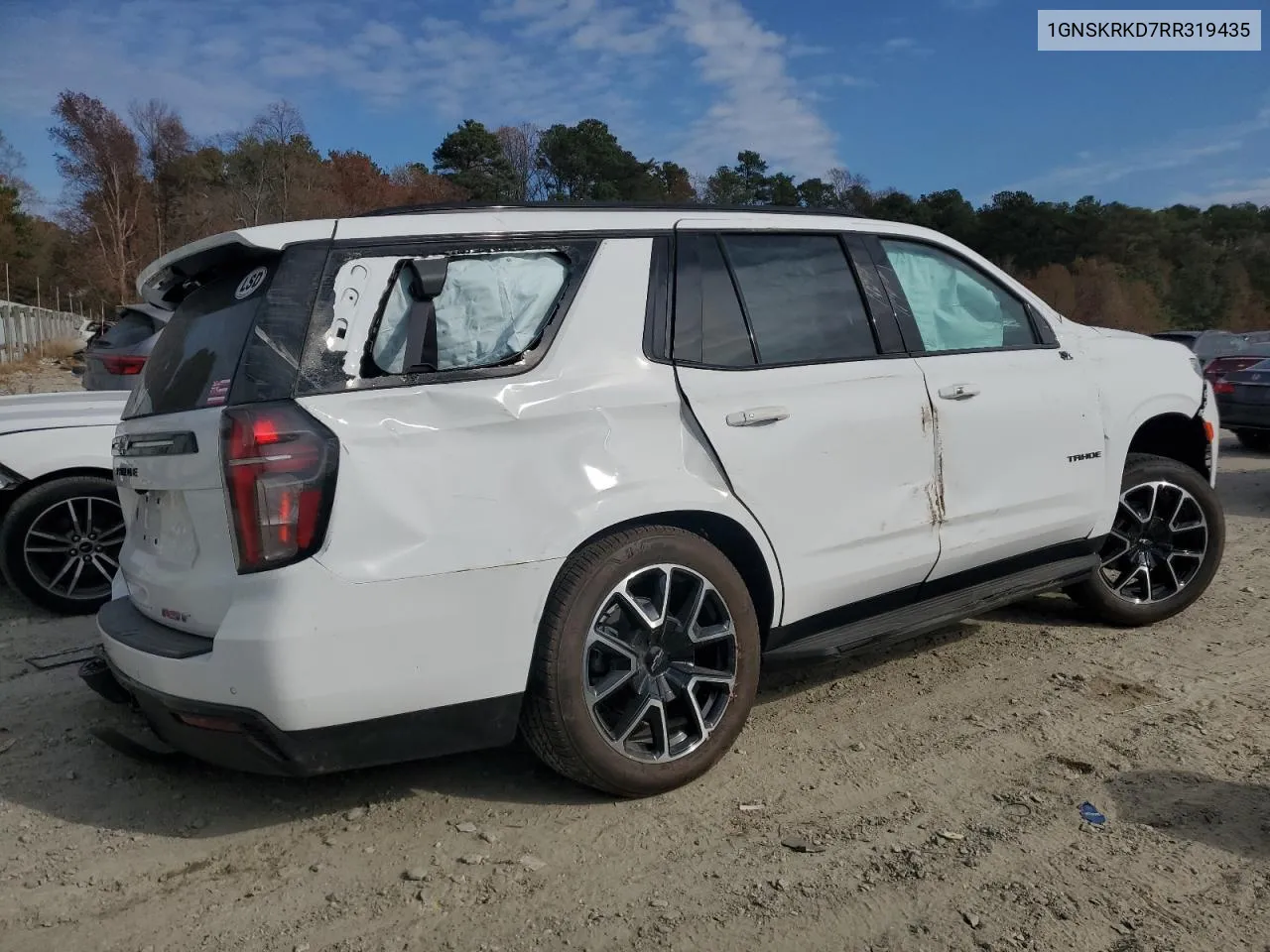 2024 Chevrolet Tahoe K1500 Rst VIN: 1GNSKRKD7RR319435 Lot: 78903654