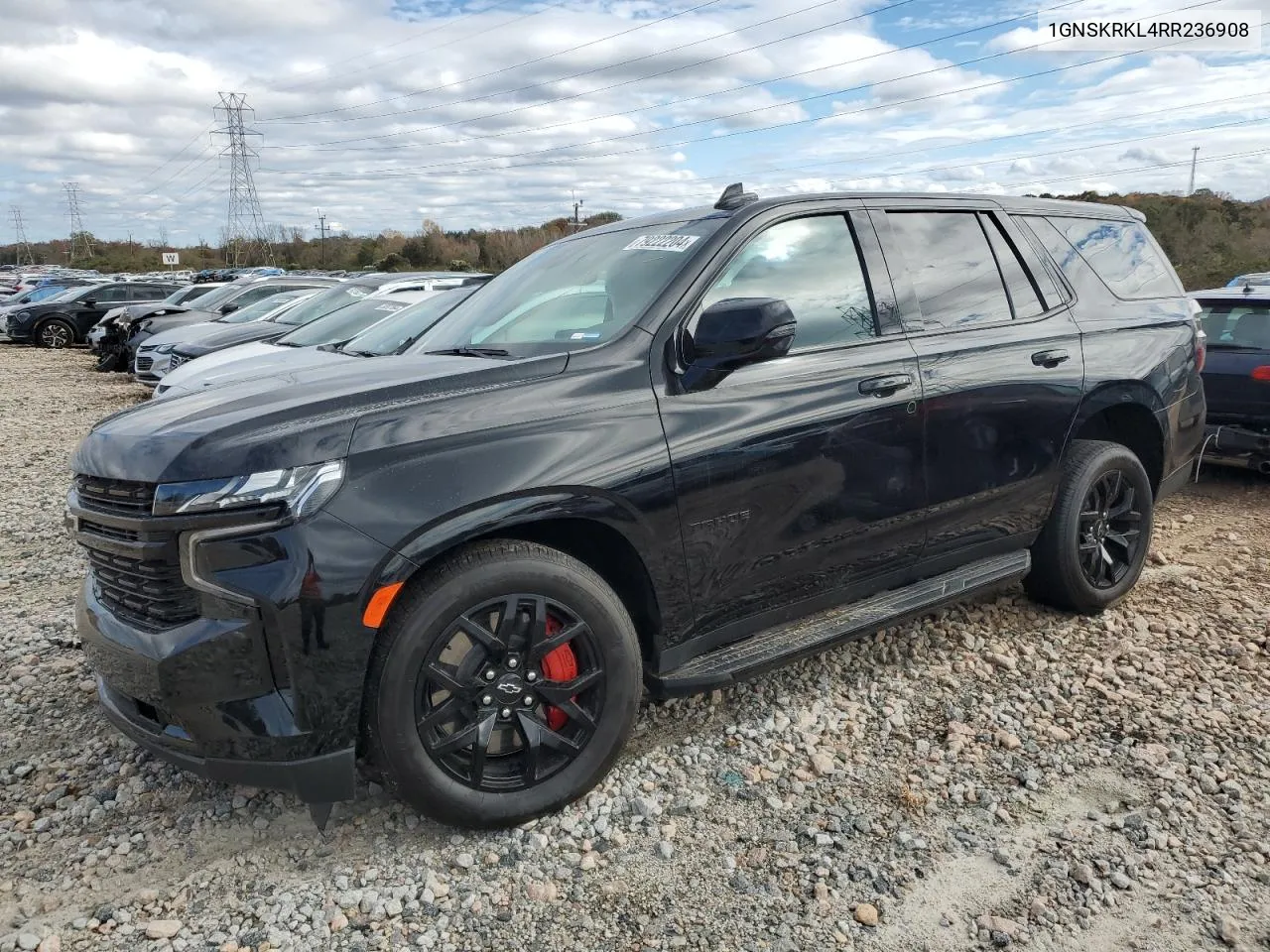 2024 Chevrolet Tahoe K1500 Rst VIN: 1GNSKRKL4RR236908 Lot: 79222204