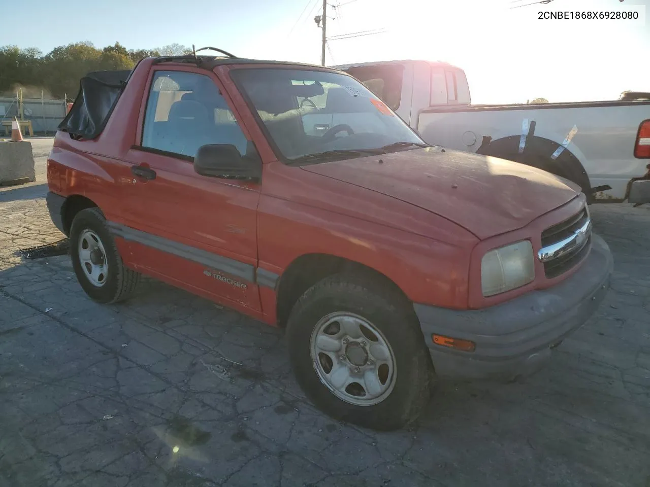 1999 Chevrolet Tracker VIN: 2CNBE1868X6928080 Lot: 75099914