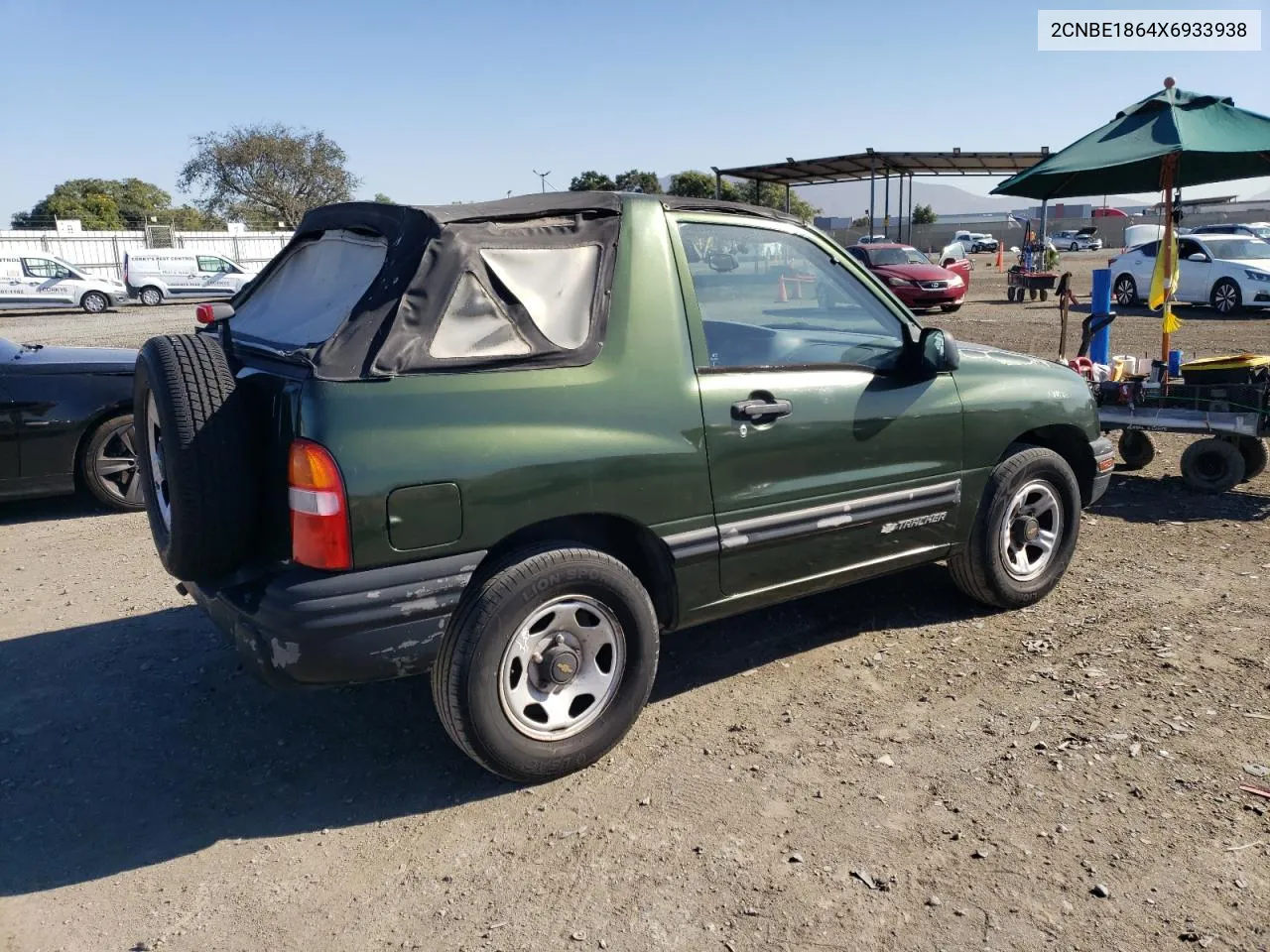 1999 Chevrolet Tracker VIN: 2CNBE1864X6933938 Lot: 78889104