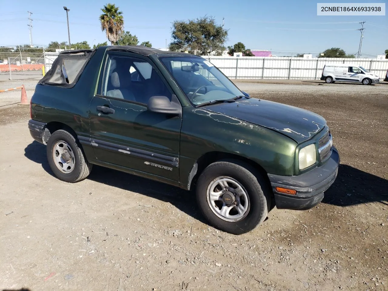 1999 Chevrolet Tracker VIN: 2CNBE1864X6933938 Lot: 78889104