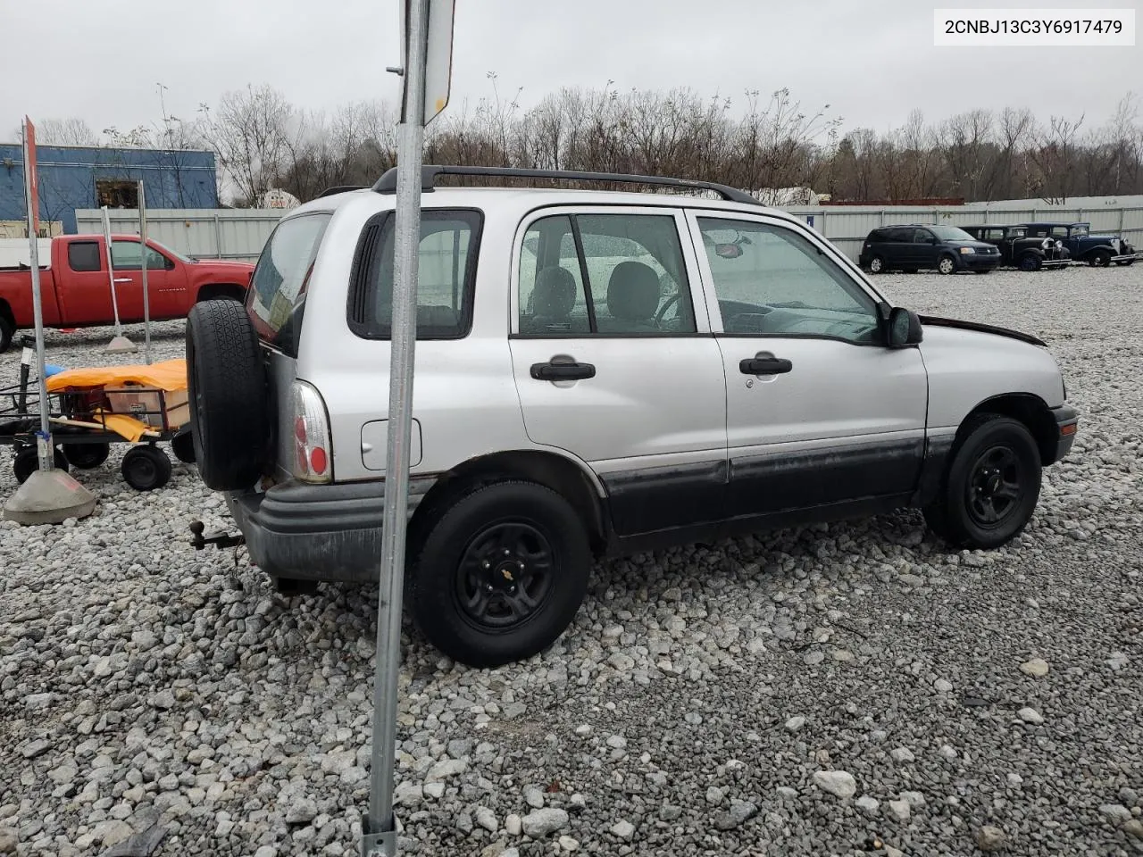 2000 Chevrolet Tracker VIN: 2CNBJ13C3Y6917479 Lot: 80783124