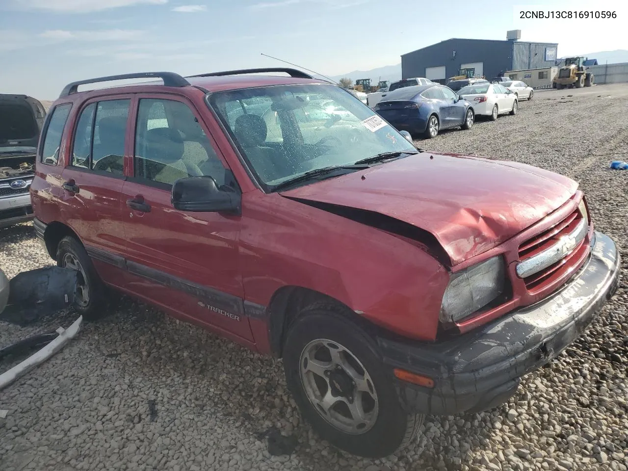 2CNBJ13C816910596 2001 Chevrolet Tracker