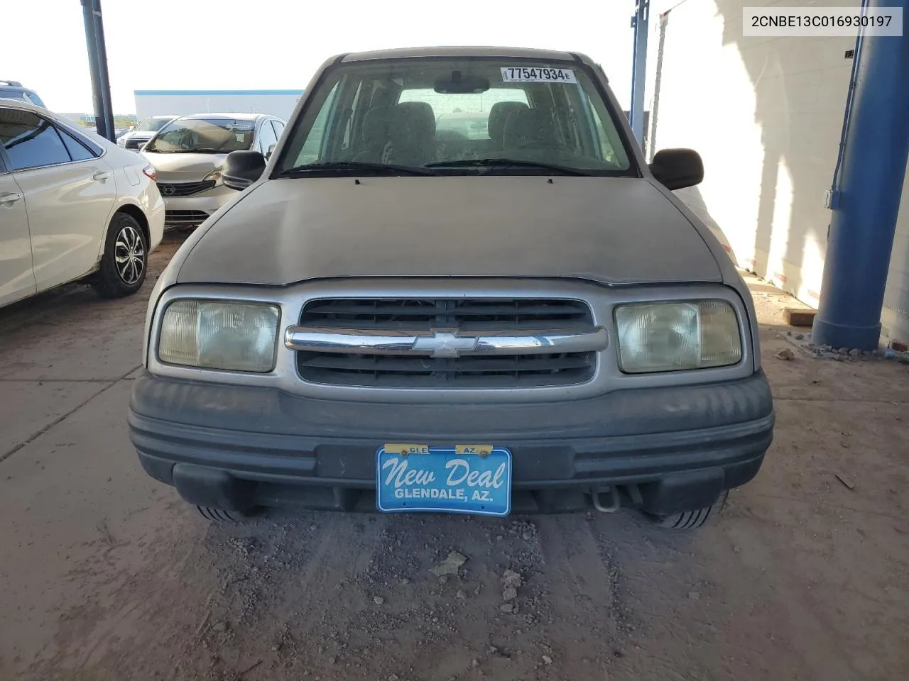 2001 Chevrolet Tracker VIN: 2CNBE13C016930197 Lot: 77547934