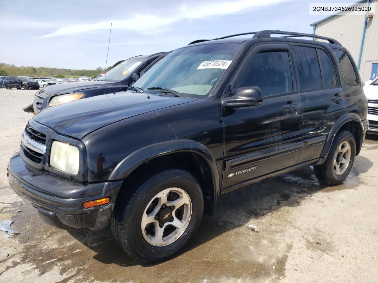 2002 Chevrolet Tracker Zr2 VIN: 2CNBJ734626925000 Lot: 48870524