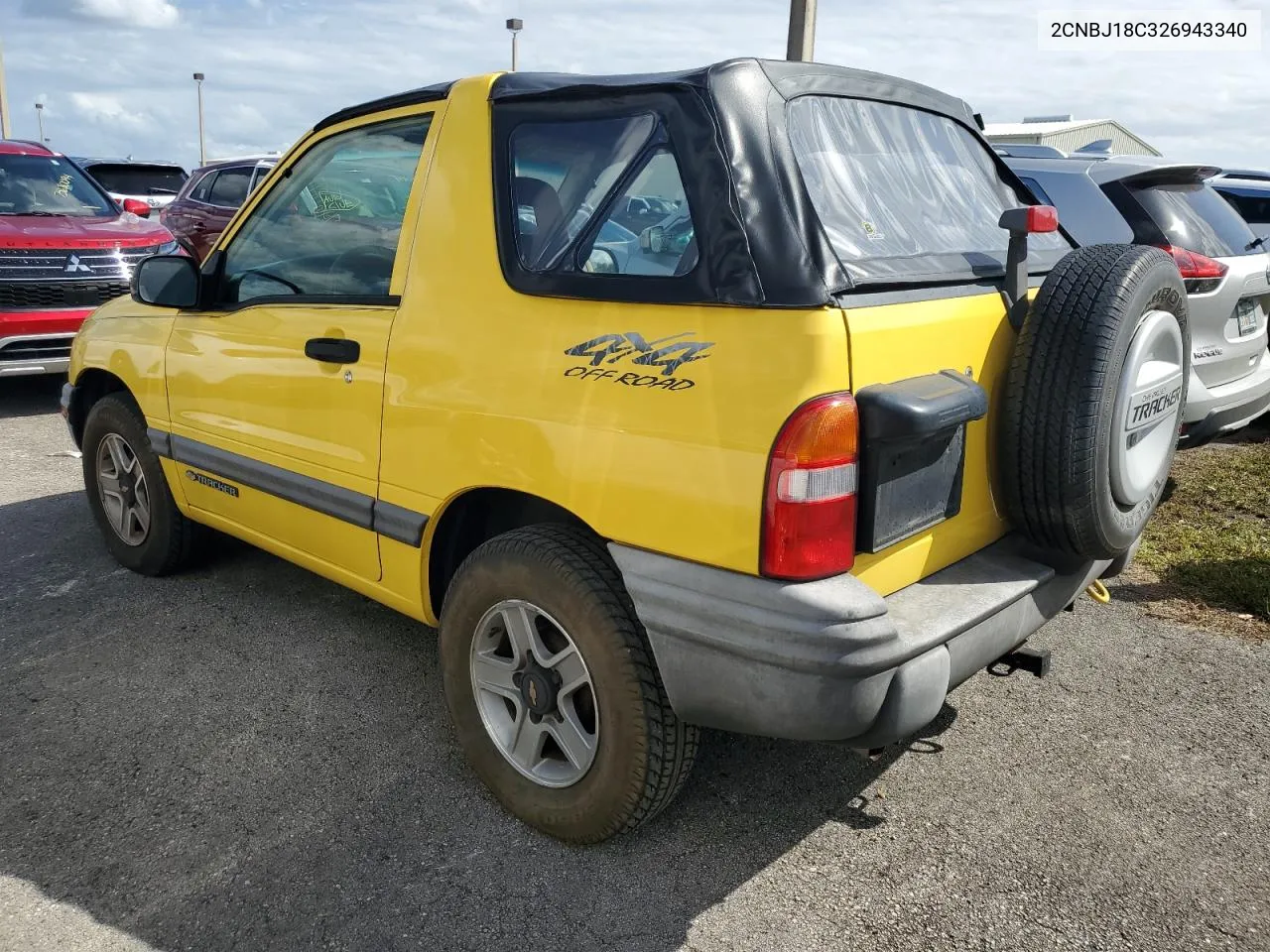 2CNBJ18C326943340 2002 Chevrolet Tracker