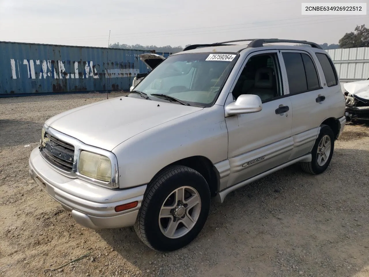 2CNBE634926922512 2002 Chevrolet Tracker Lt