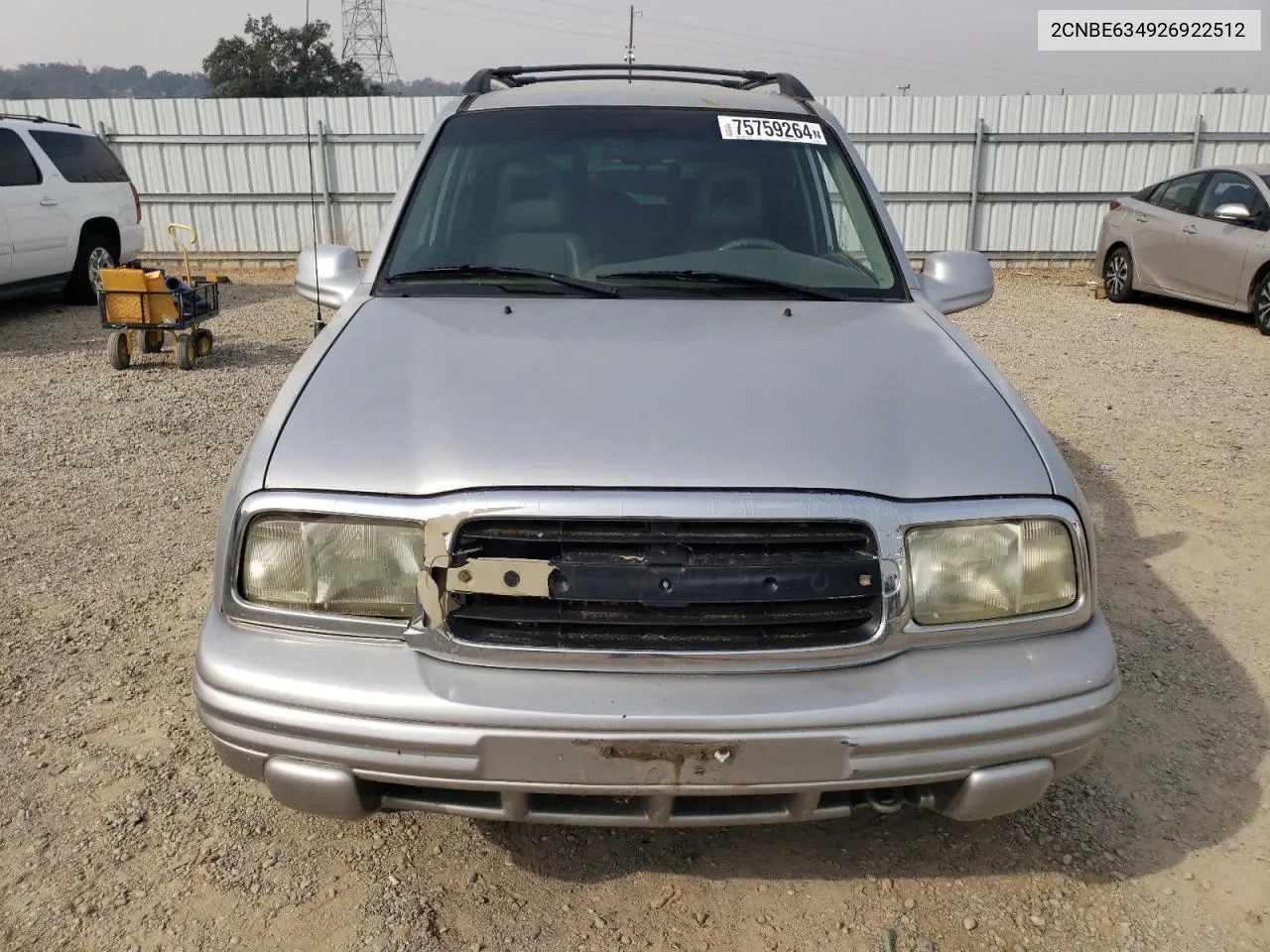 2CNBE634926922512 2002 Chevrolet Tracker Lt