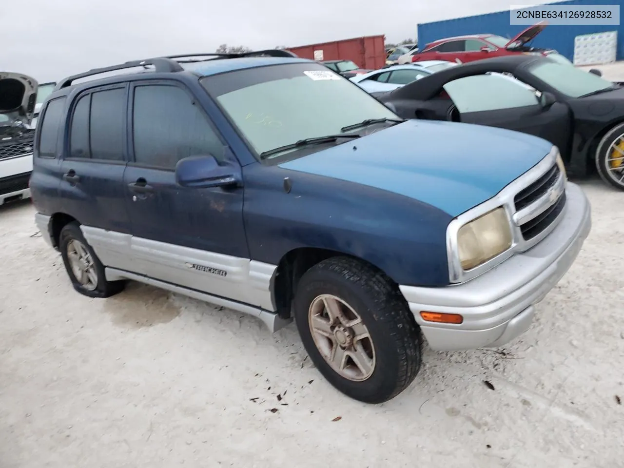 2002 Chevrolet Tracker Lt VIN: 2CNBE634126928532 Lot: 76990704