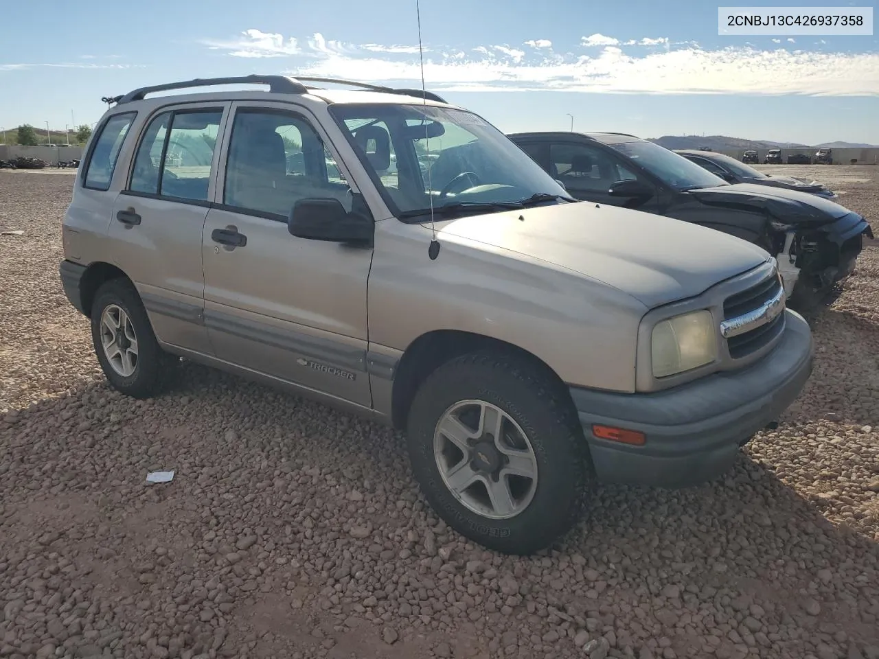 2002 Chevrolet Tracker VIN: 2CNBJ13C426937358 Lot: 77492344