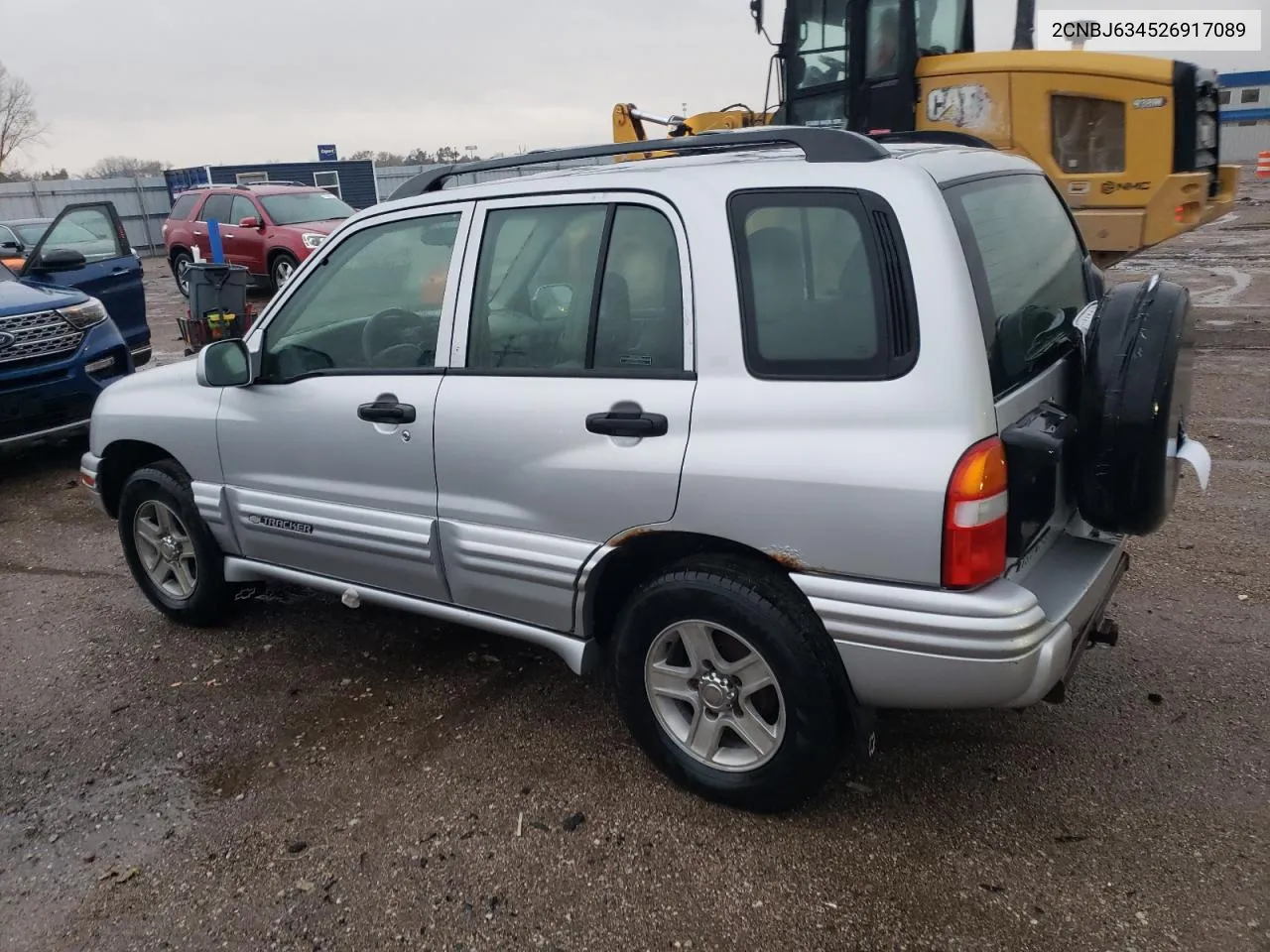 2002 Chevrolet Tracker Lt VIN: 2CNBJ634526917089 Lot: 79265434