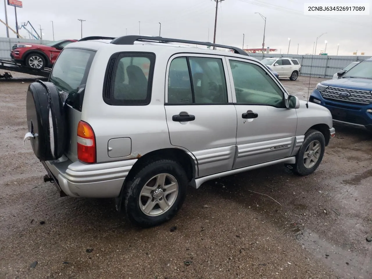 2002 Chevrolet Tracker Lt VIN: 2CNBJ634526917089 Lot: 79265434