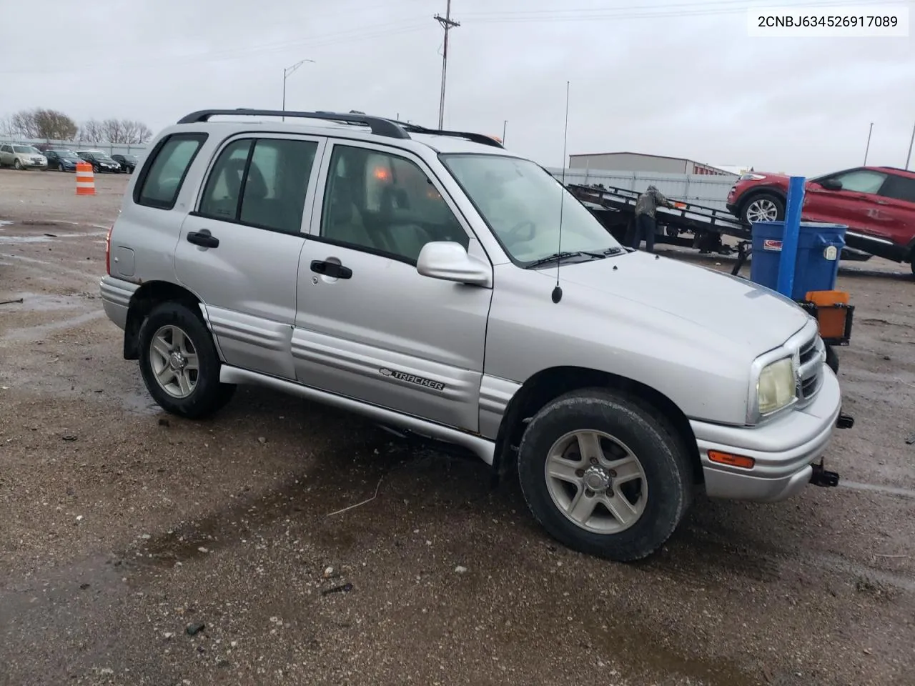 2002 Chevrolet Tracker Lt VIN: 2CNBJ634526917089 Lot: 79265434