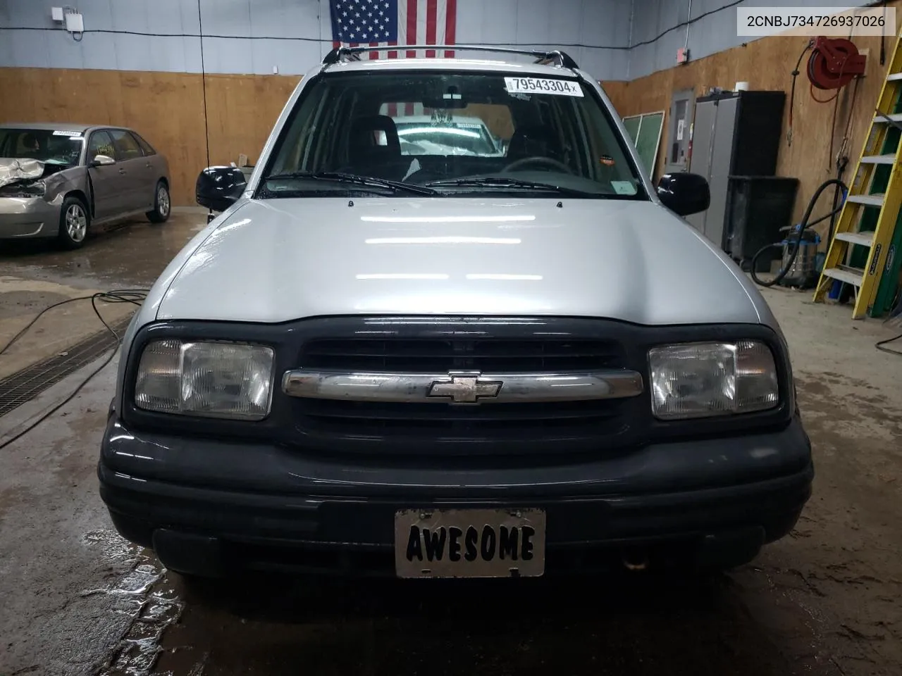 2002 Chevrolet Tracker Zr2 VIN: 2CNBJ734726937026 Lot: 79543304