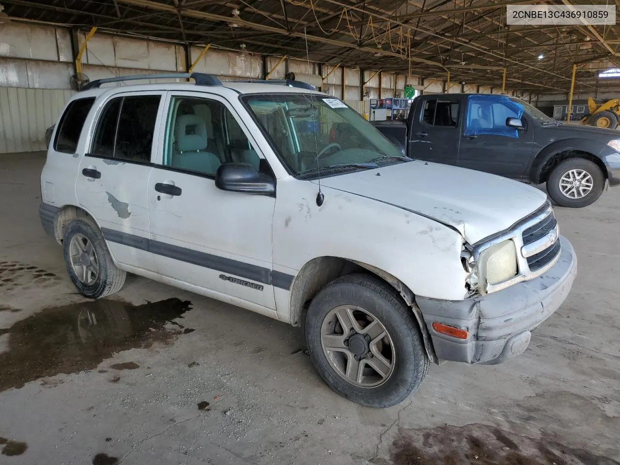 2003 Chevrolet Tracker VIN: 2CNBE13C436910859 Lot: 66514774