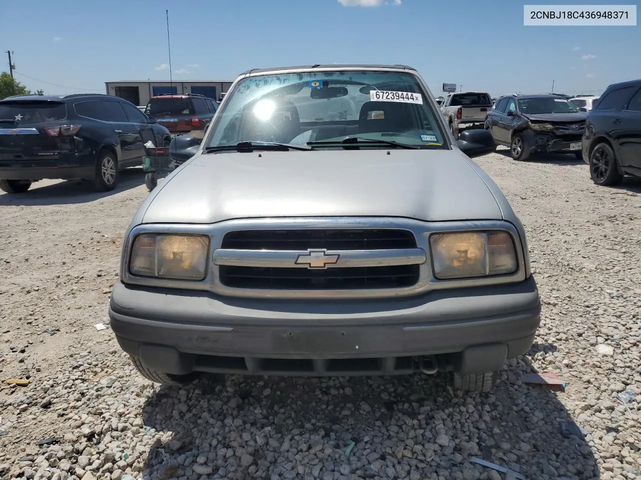 2003 Chevrolet Tracker VIN: 2CNBJ18C436948371 Lot: 67239444