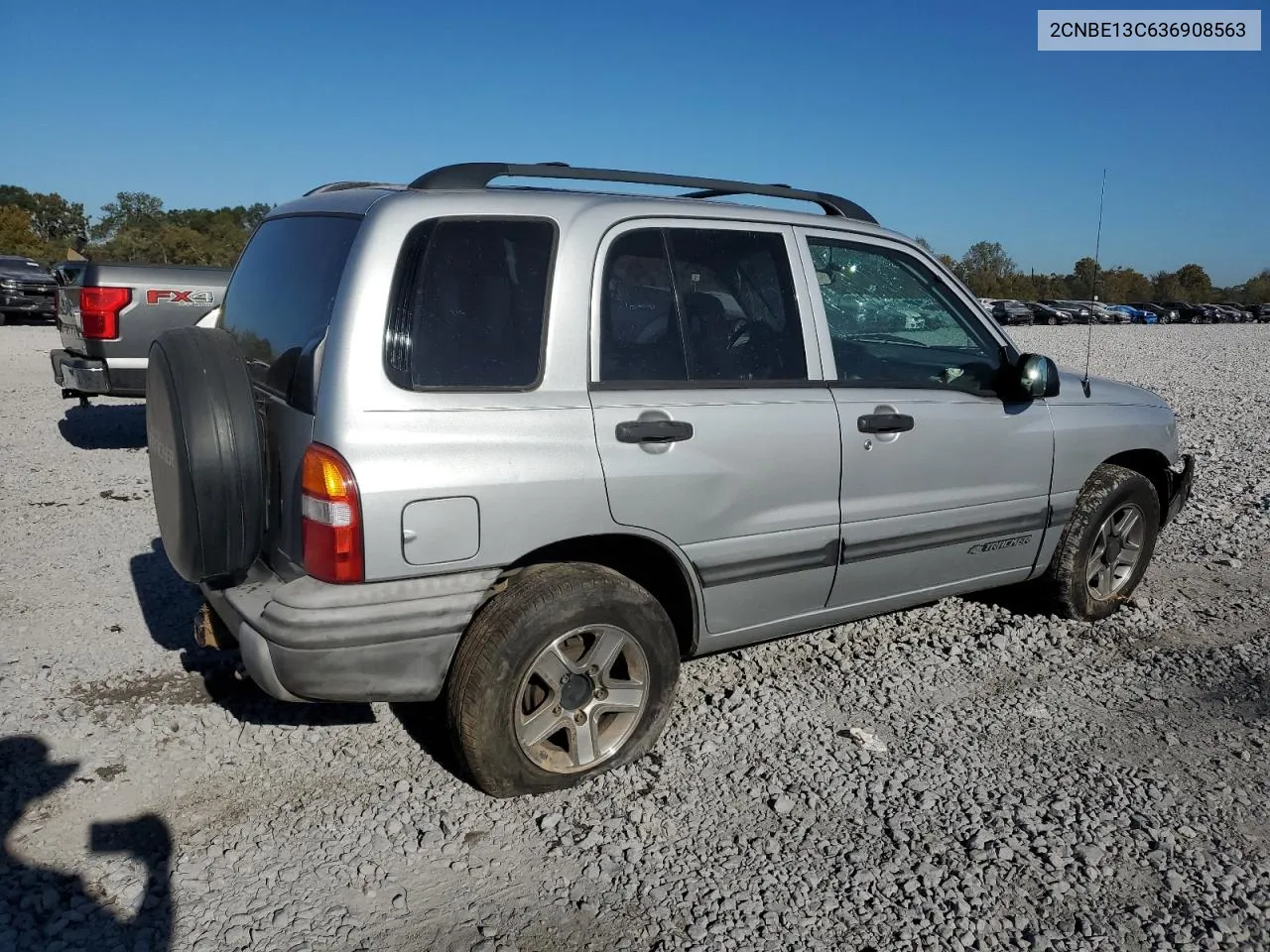 2003 Chevrolet Tracker VIN: 2CNBE13C636908563 Lot: 76871754