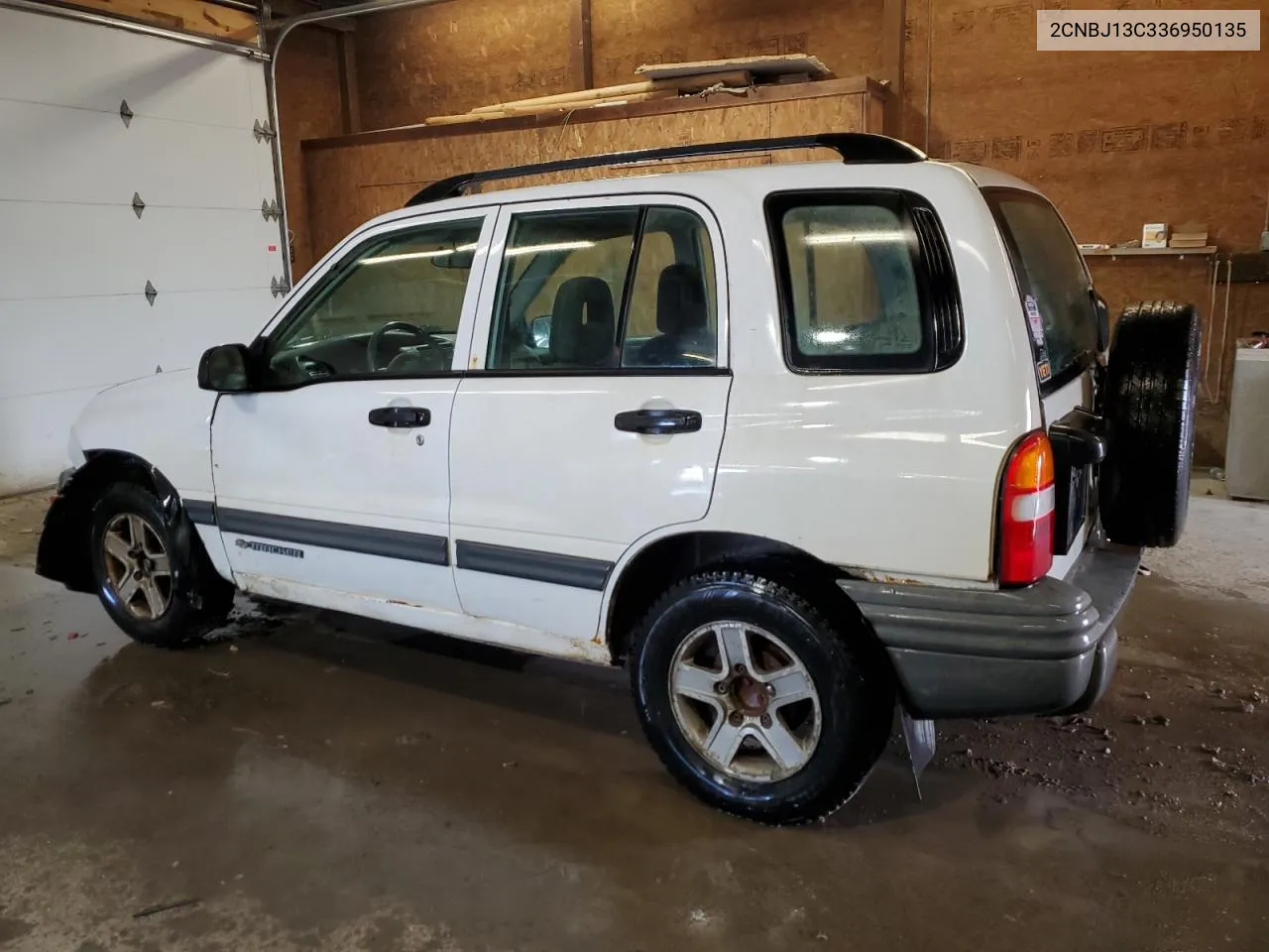 2003 Chevrolet Tracker VIN: 2CNBJ13C336950135 Lot: 78845274