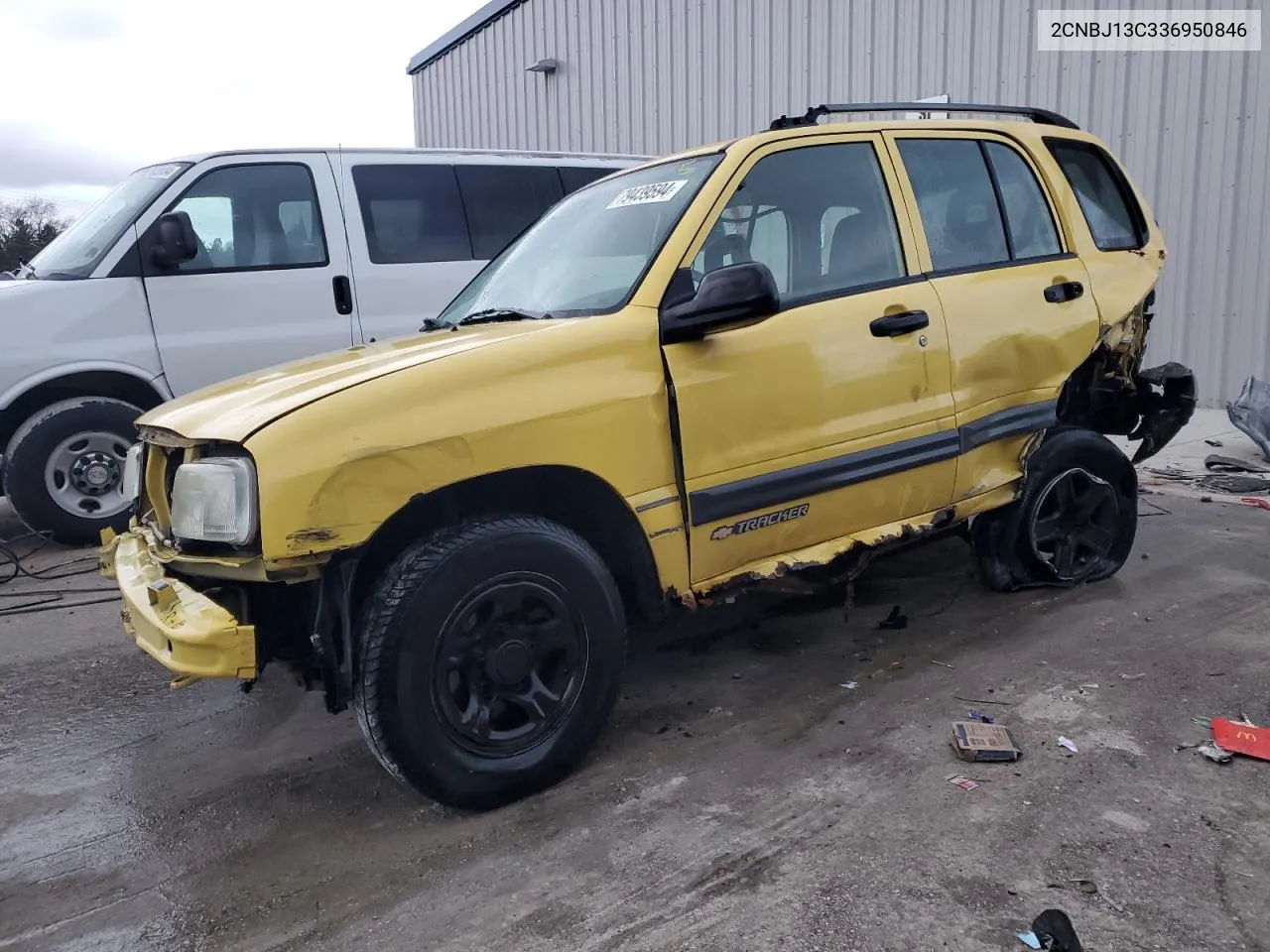 2003 Chevrolet Tracker VIN: 2CNBJ13C336950846 Lot: 79439594