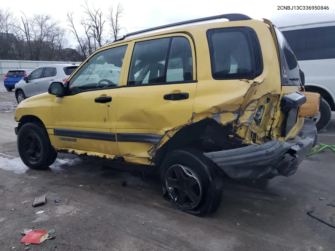 2003 Chevrolet Tracker VIN: 2CNBJ13C336950846 Lot: 79439594