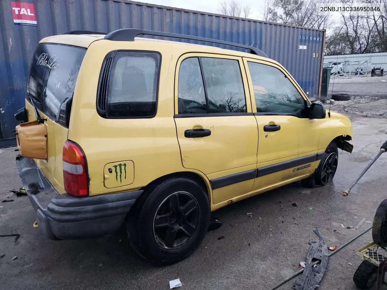 2003 Chevrolet Tracker VIN: 2CNBJ13C336950846 Lot: 79439594