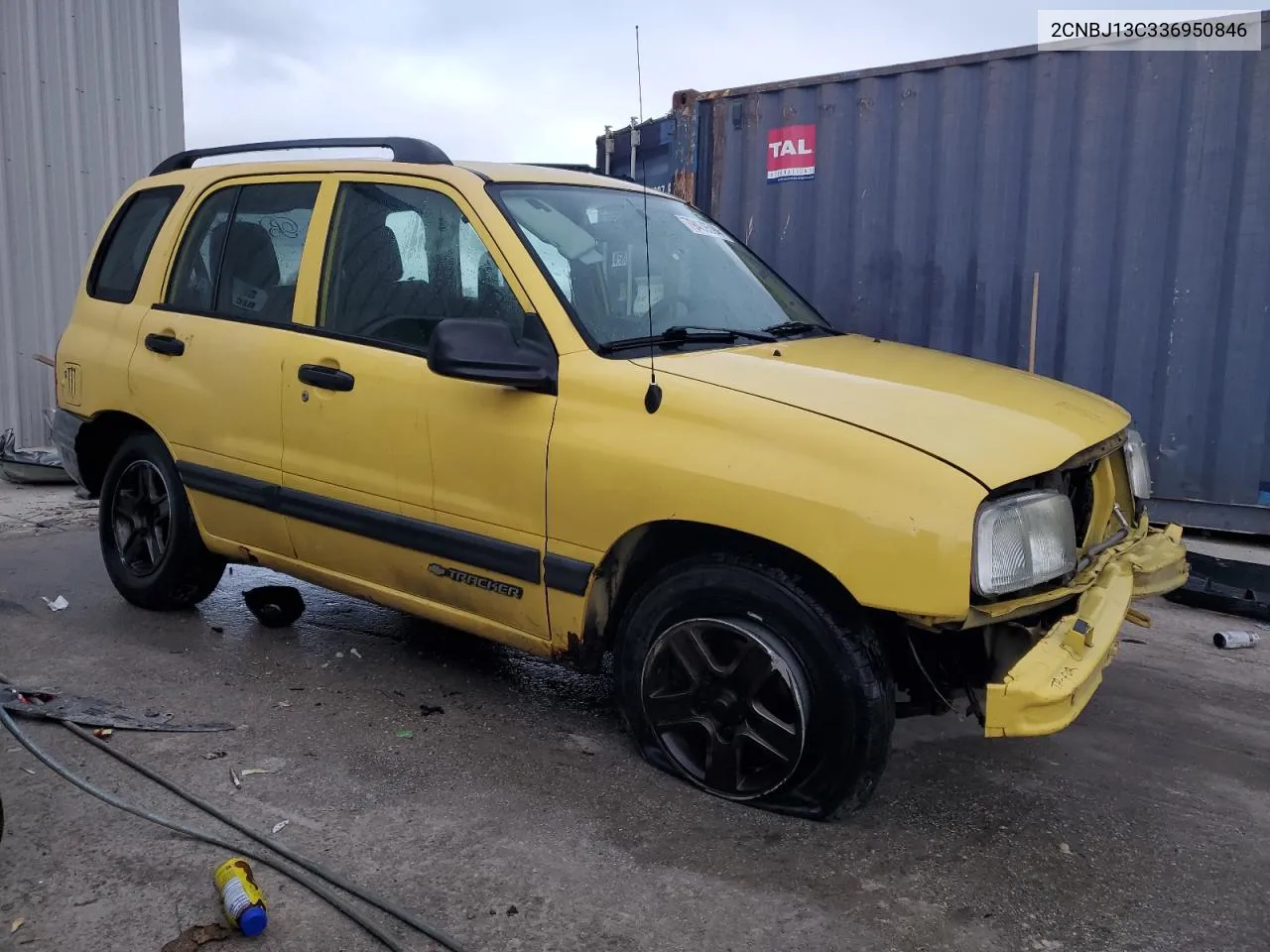 2003 Chevrolet Tracker VIN: 2CNBJ13C336950846 Lot: 79439594