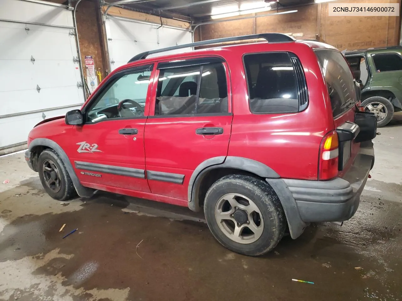 2004 Chevrolet Tracker Zr2 VIN: 2CNBJ734146900072 Lot: 80009674