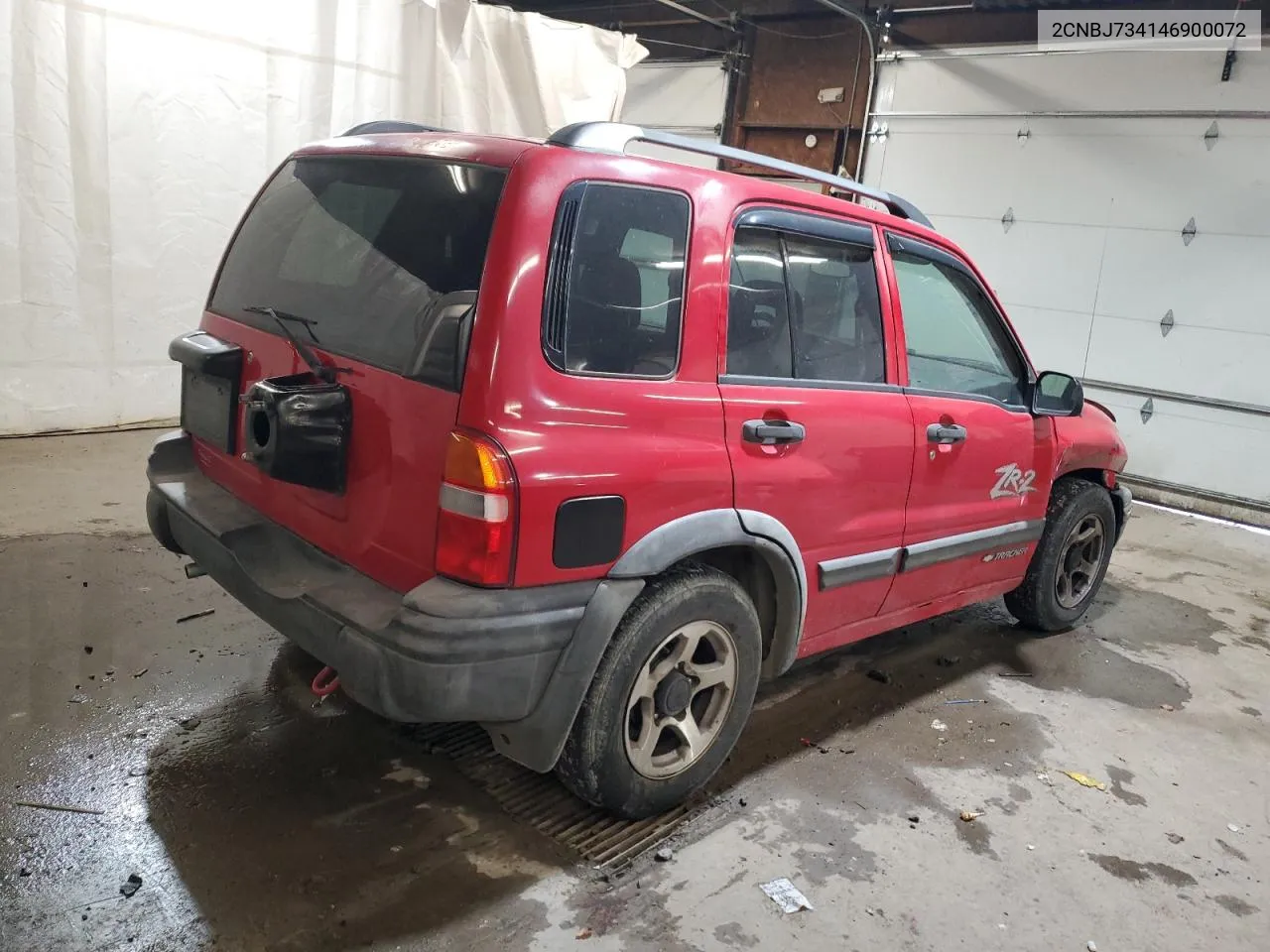 2004 Chevrolet Tracker Zr2 VIN: 2CNBJ734146900072 Lot: 80009674