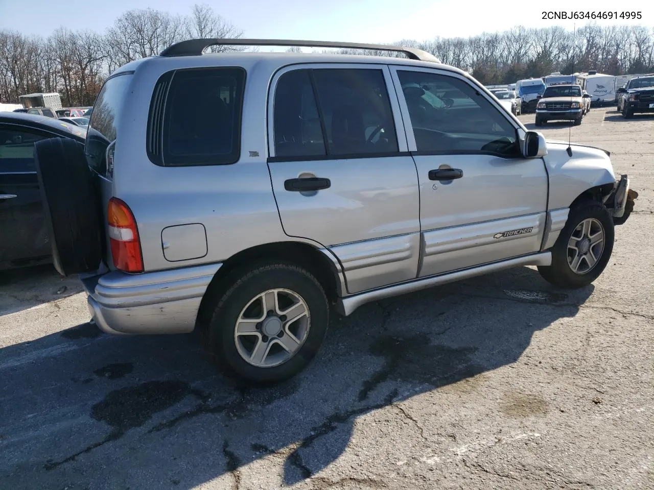 2004 Chevrolet Tracker Lt VIN: 2CNBJ634646914995 Lot: 82944833