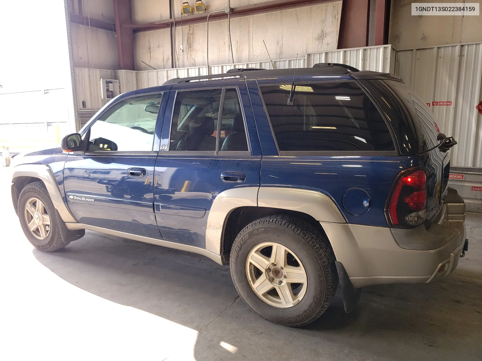 2002 Chevrolet Trailblazer VIN: 1GNDT13S022384159 Lot: 63267394