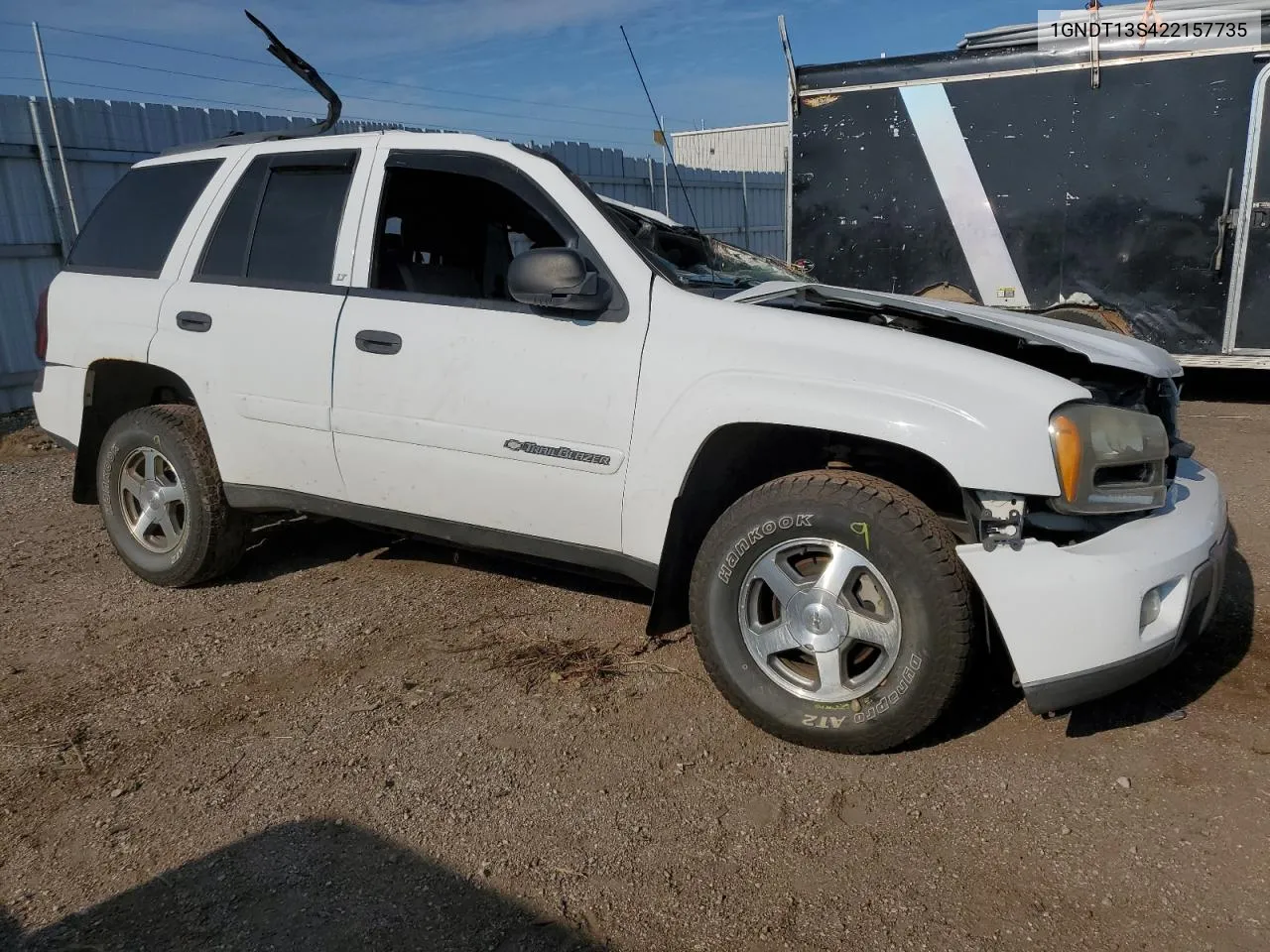 2002 Chevrolet Trailblazer VIN: 1GNDT13S422157735 Lot: 65146274