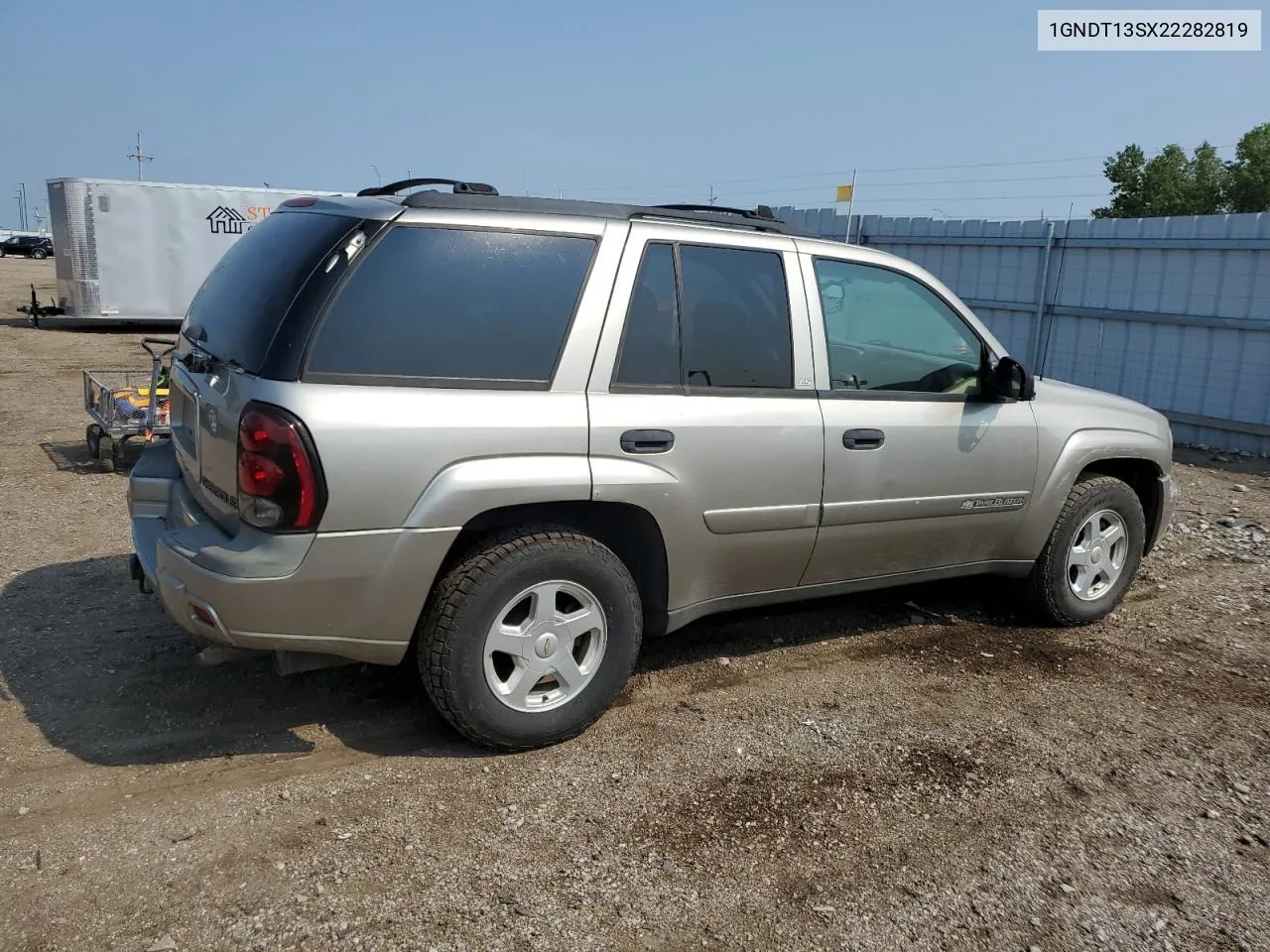 2002 Chevrolet Trailblazer VIN: 1GNDT13SX22282819 Lot: 67588664